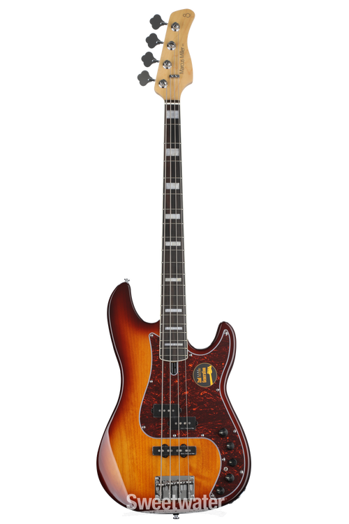 Sire Marcus Miller P7 Alder 4-string Bass Guitar - Tobacco