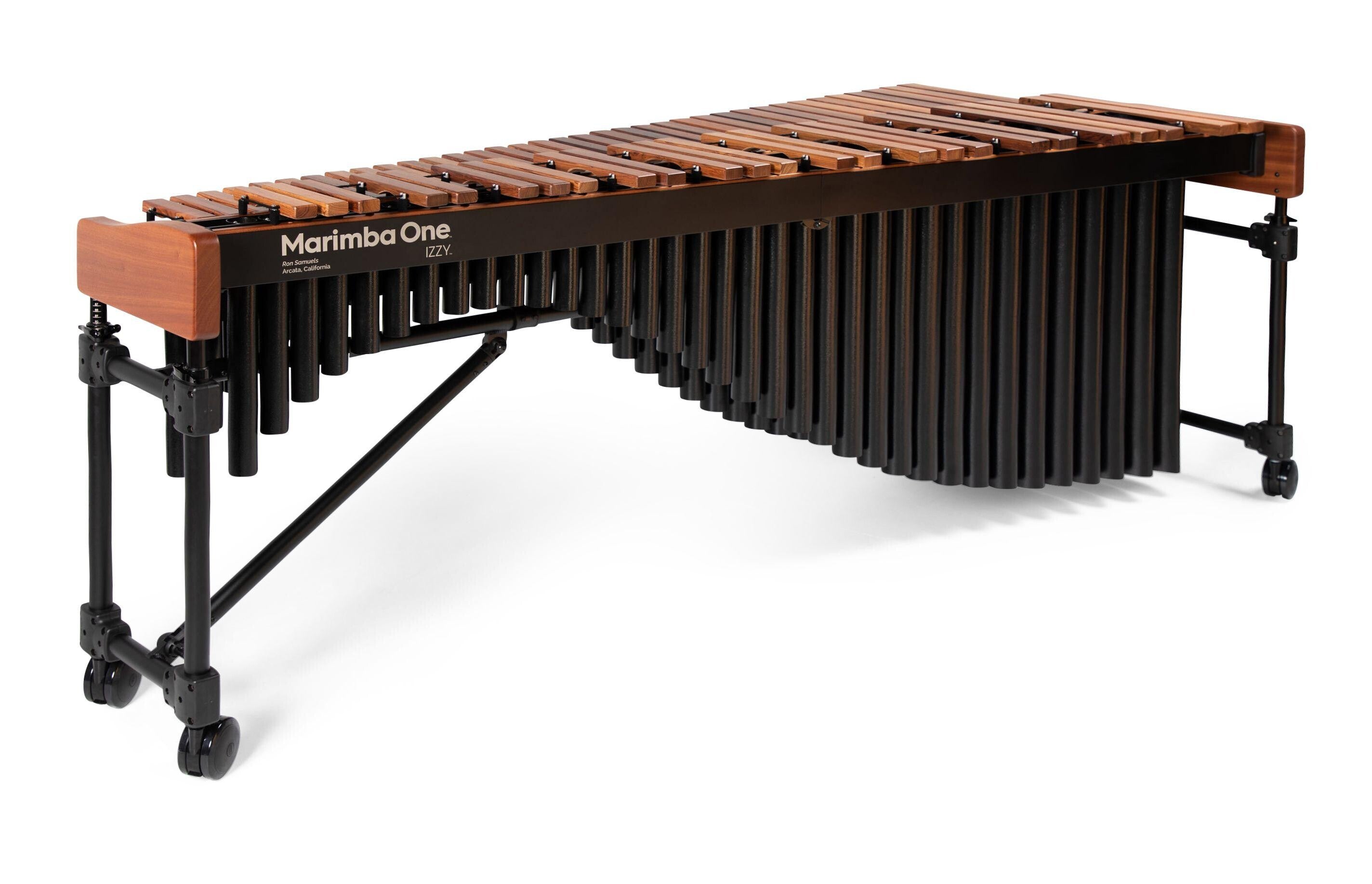 Photo of Marimba One 5.0-octave Izzy Marimba - Black Basso Bravo Resonators and Enhanced Keyboard