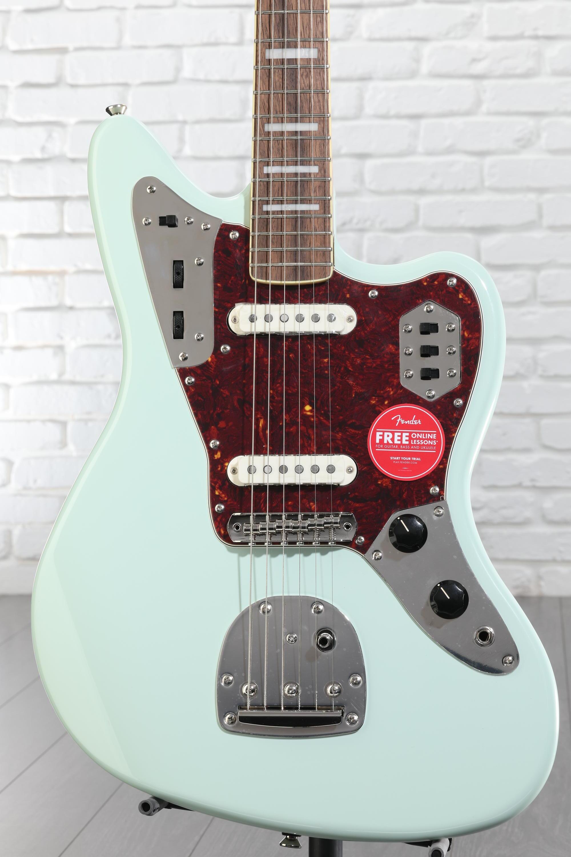 ギター Squier Classic Vibe '70s Jaguar Squier Classic Vibe '70s Jaguar - Surf Green Reviews | Sweetwater
