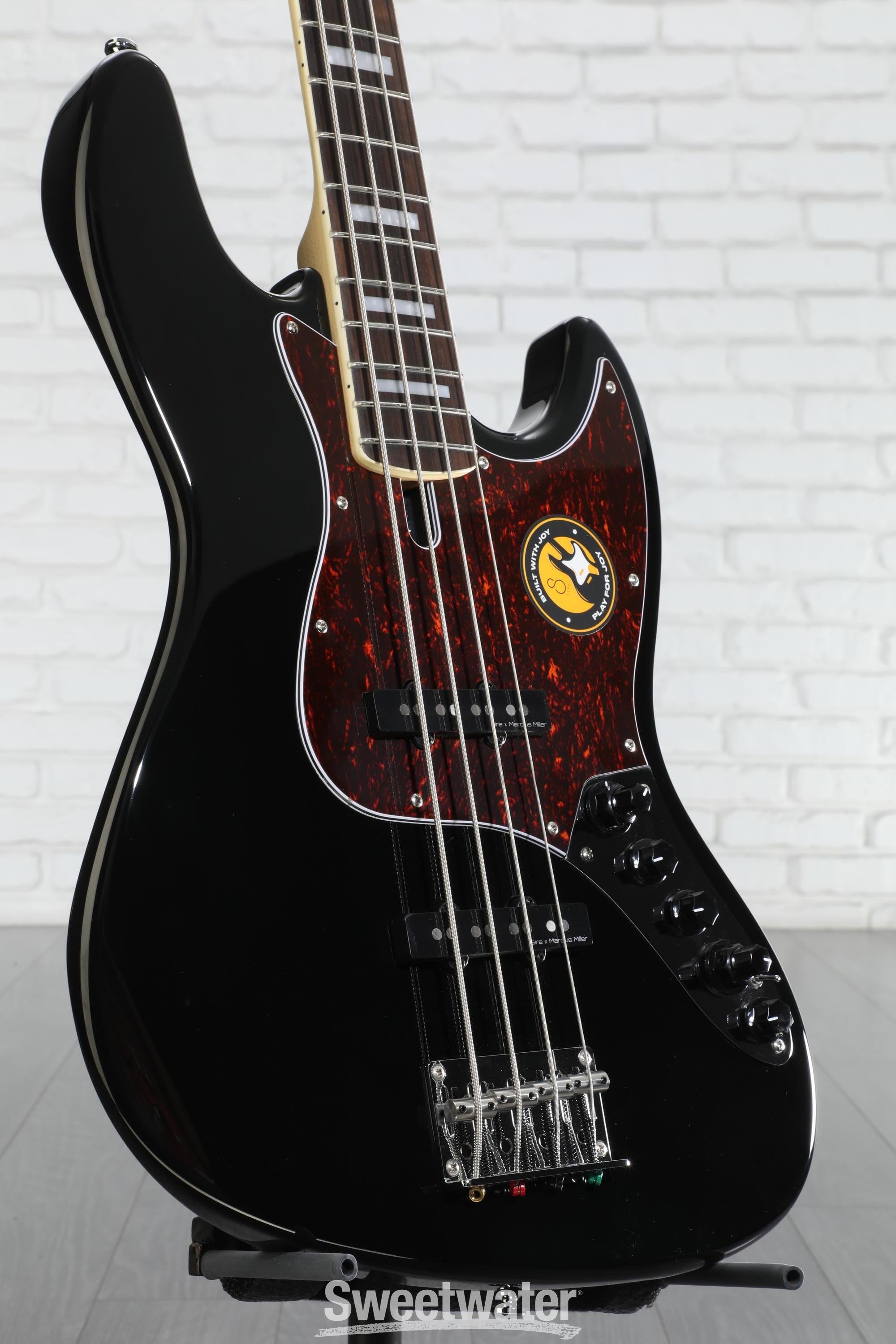 Sire Marcus Miller V7 Alder 4-string Bass Guitar - Black | Sweetwater