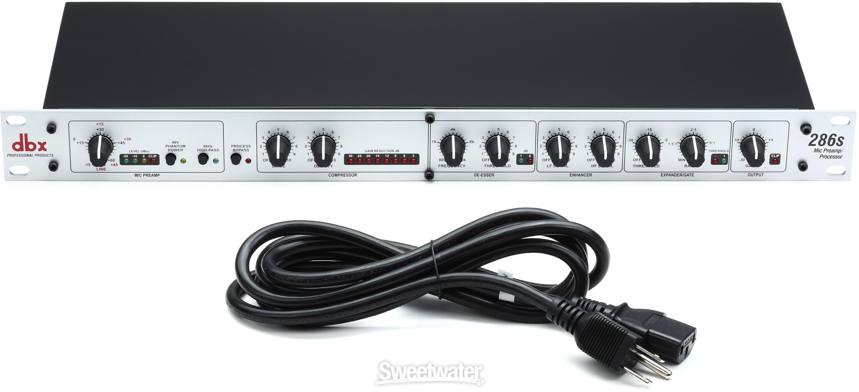 dbx 286s Channel Strip with De-esser