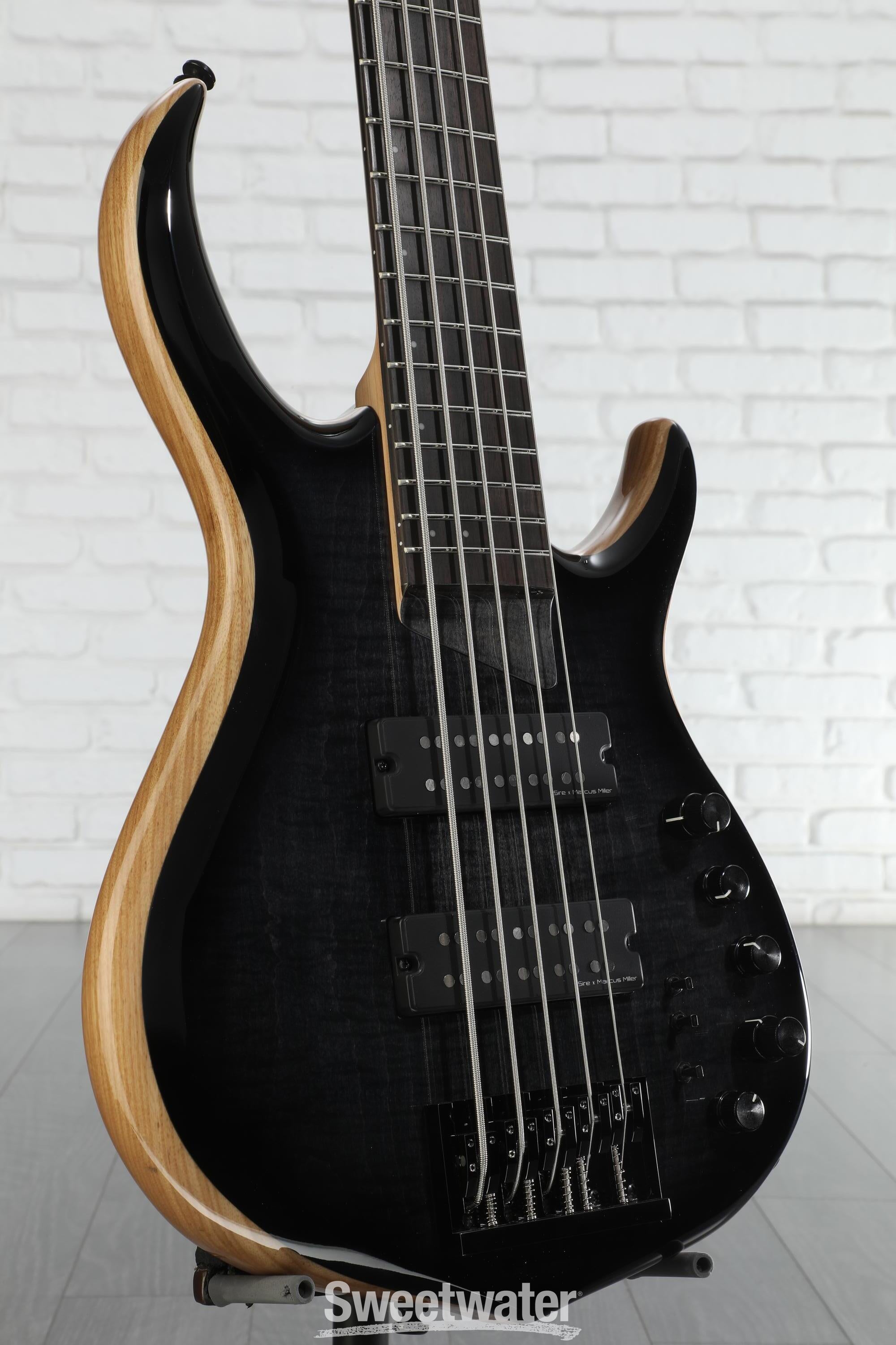 Sire Marcus Miller M7 Swamp Ash 5-string Bass Guitar - Transparent