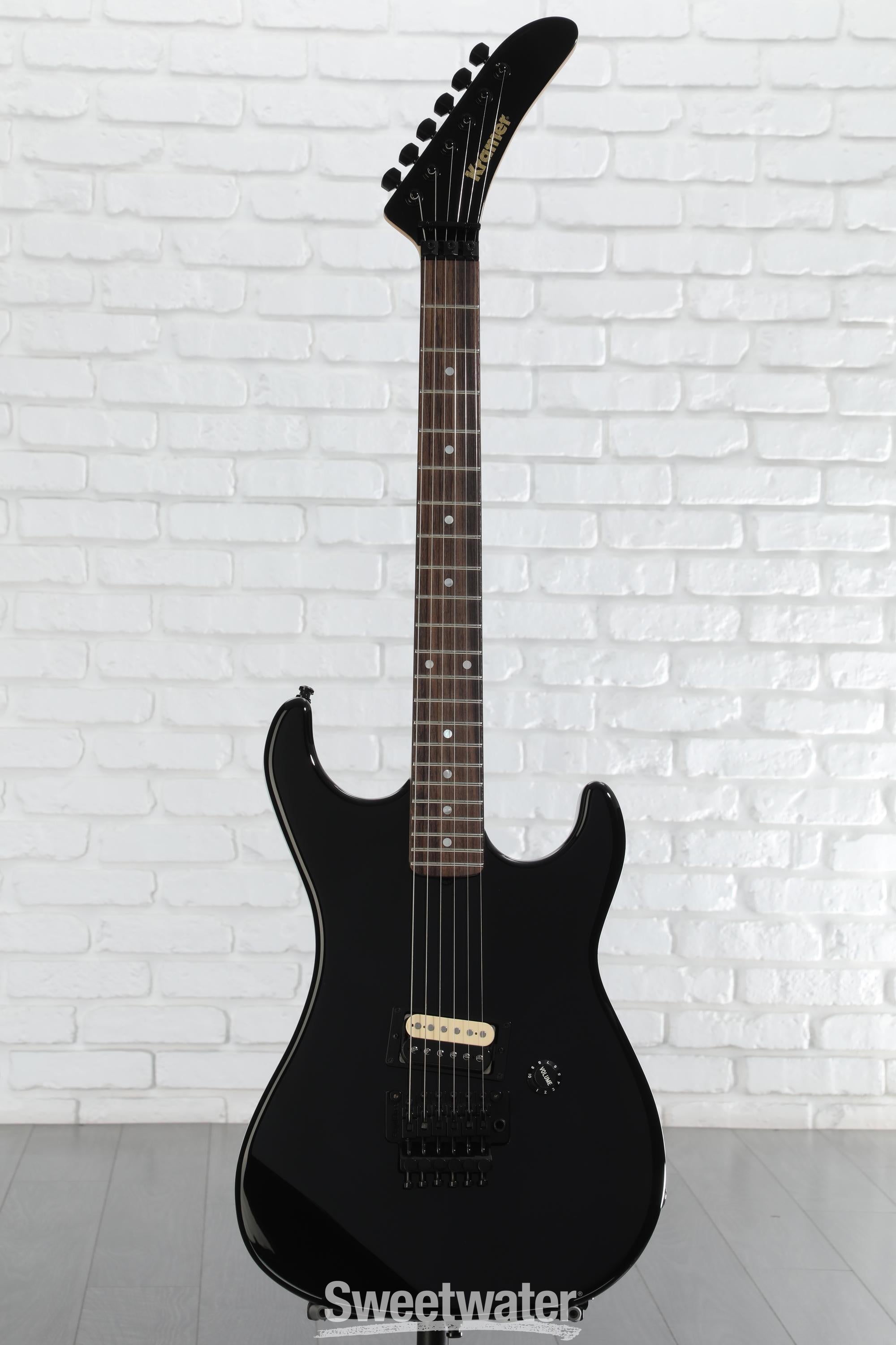 ギター Kramer Bareta Seymour Duncan Floyd Rose Kramer 1983 Baretta Reissue Electric Guitar Classic White