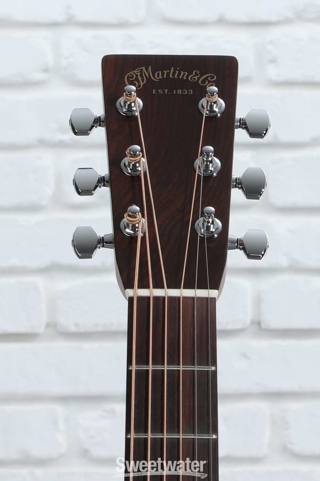 Martin Custom Shop Sweetwater Hand-selected Grand Jumbo 28 Style Baritone Acoustic Guitar - Natural