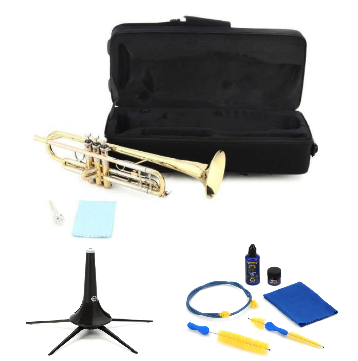 Tromana TR300 Student Bb Trumpet - Clear Lacquer | Sweetwater