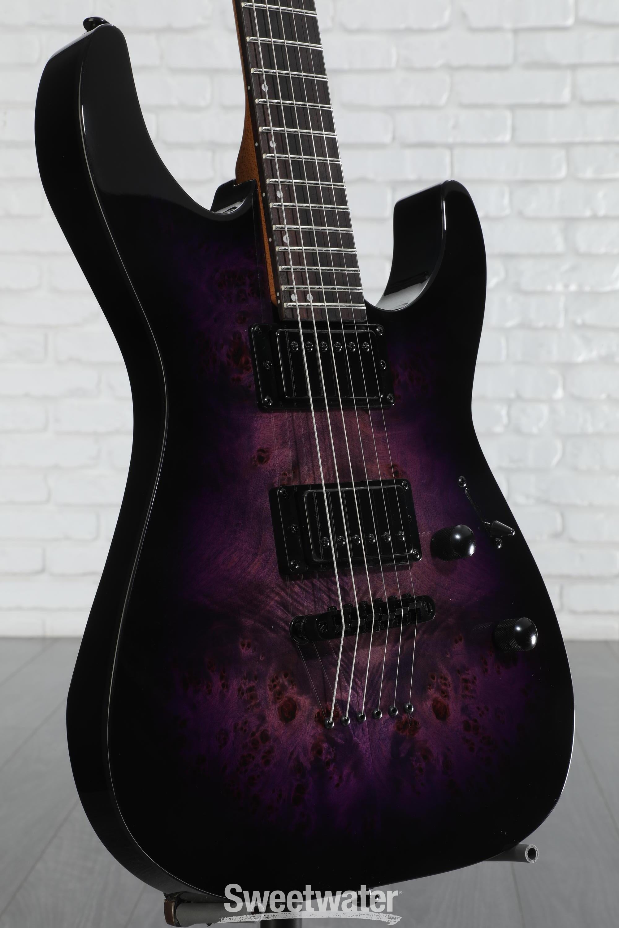ESP LTD M-200DX Electric Guitar - Purple Burst