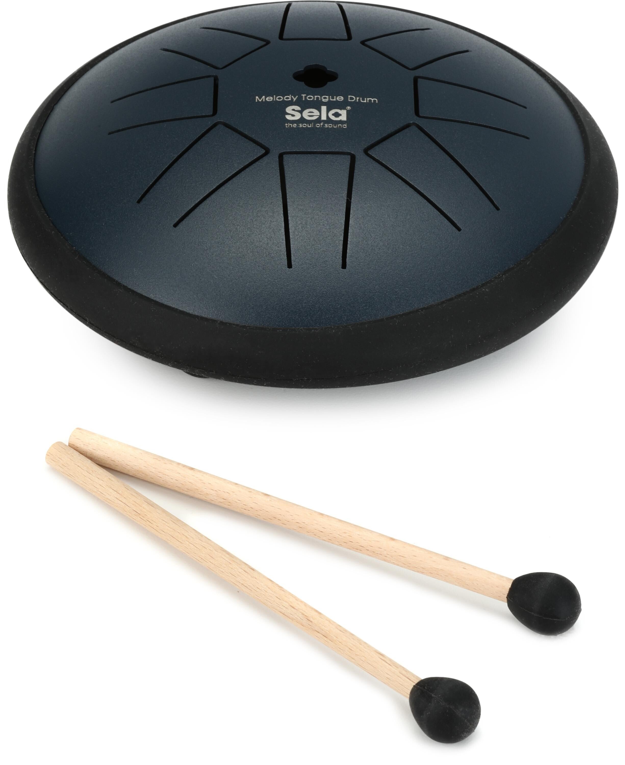 Melody Tongue Drum - D Major, Navy Blue - Sweetwater