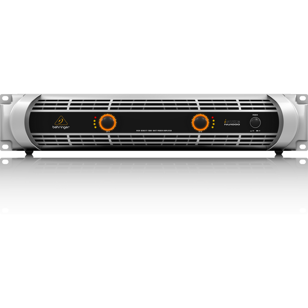 Behringer iNUKE NU1000 Power Amplifier | Sweetwater Behringer iNUKE NU1000 Power Amplifier | Sweetwater