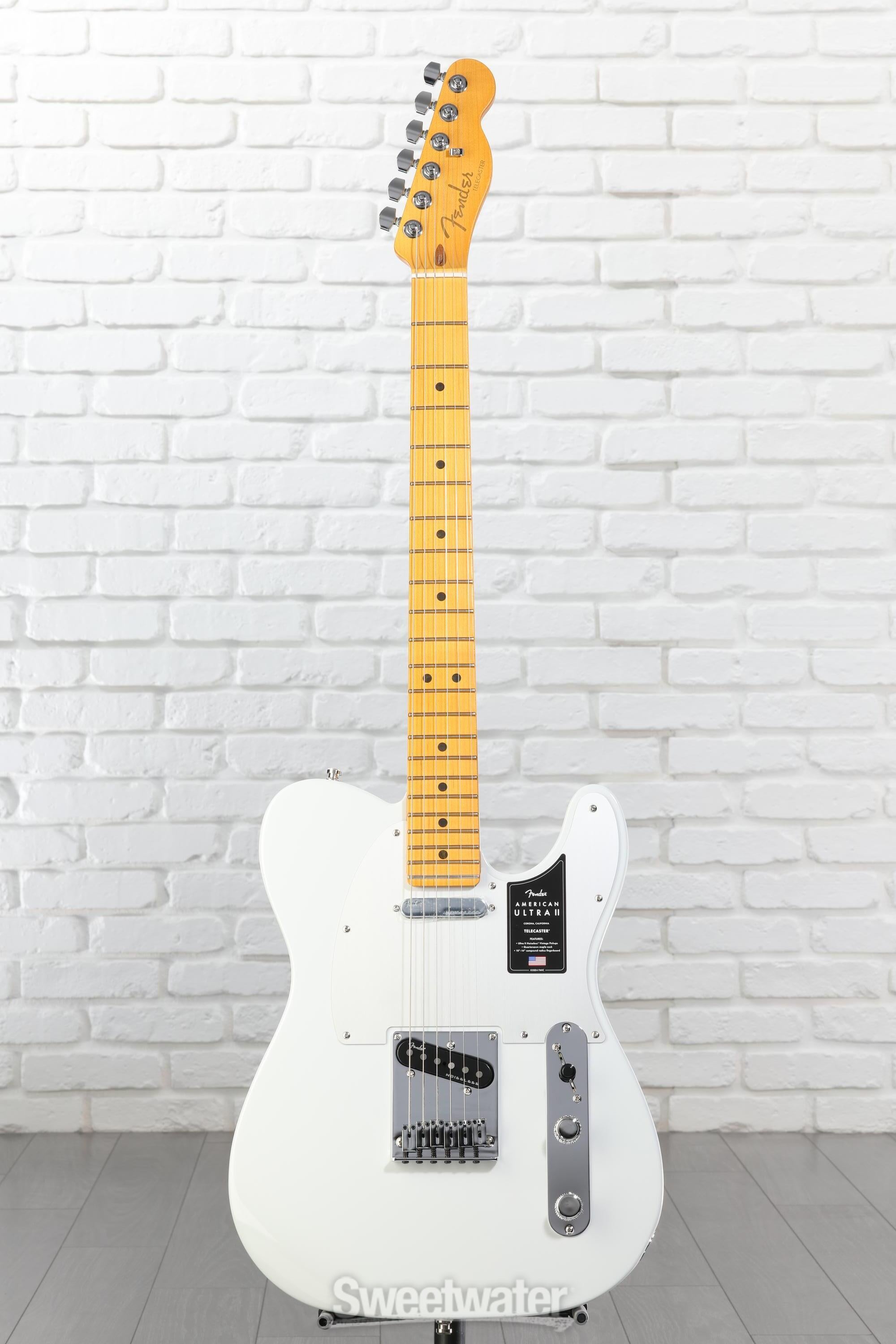 Fender American Ultra II Telecaster Electric Guitar - Avalanche