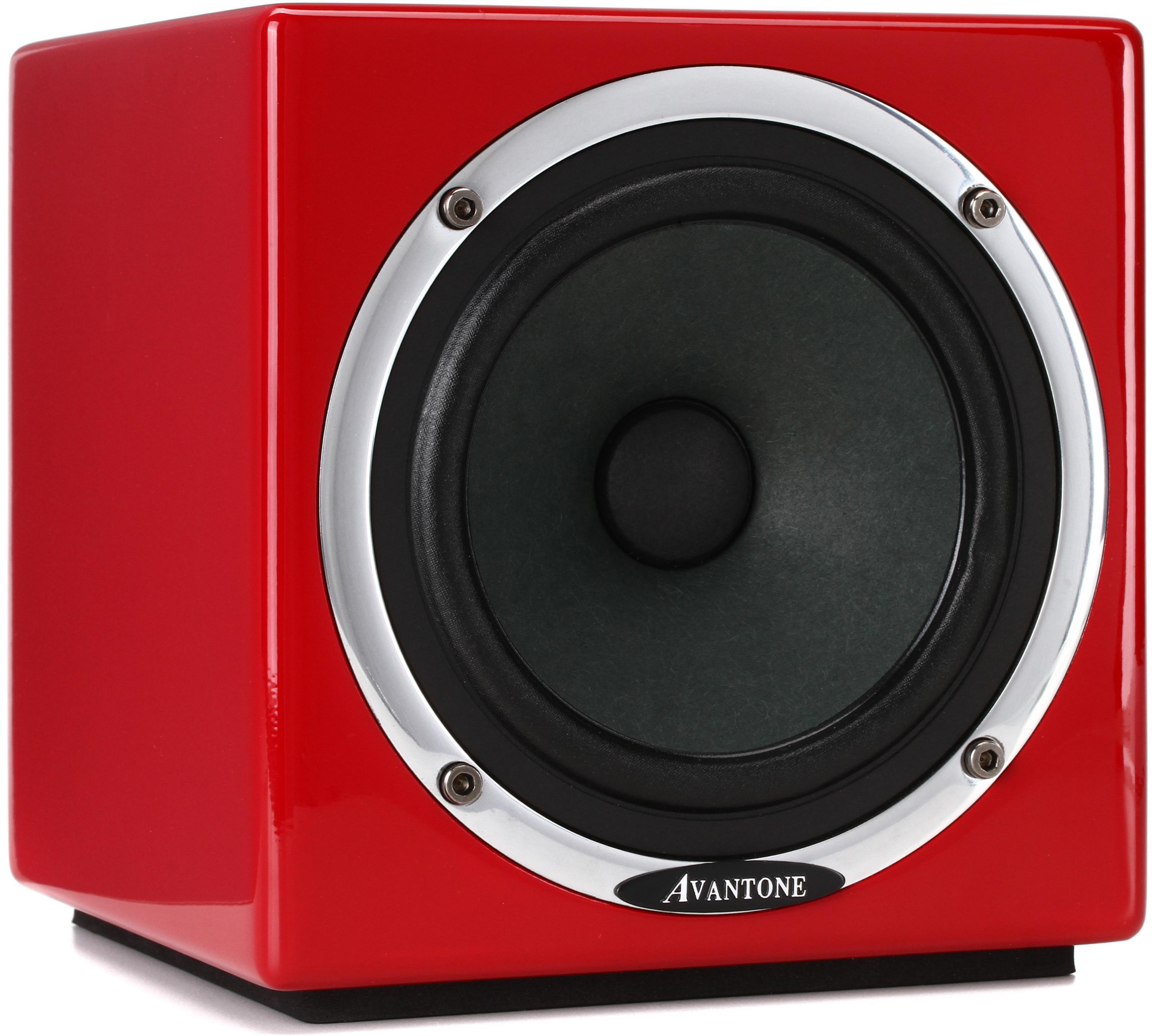Active MixCube 5.25 inch Powered Studio Monitor - Red (each