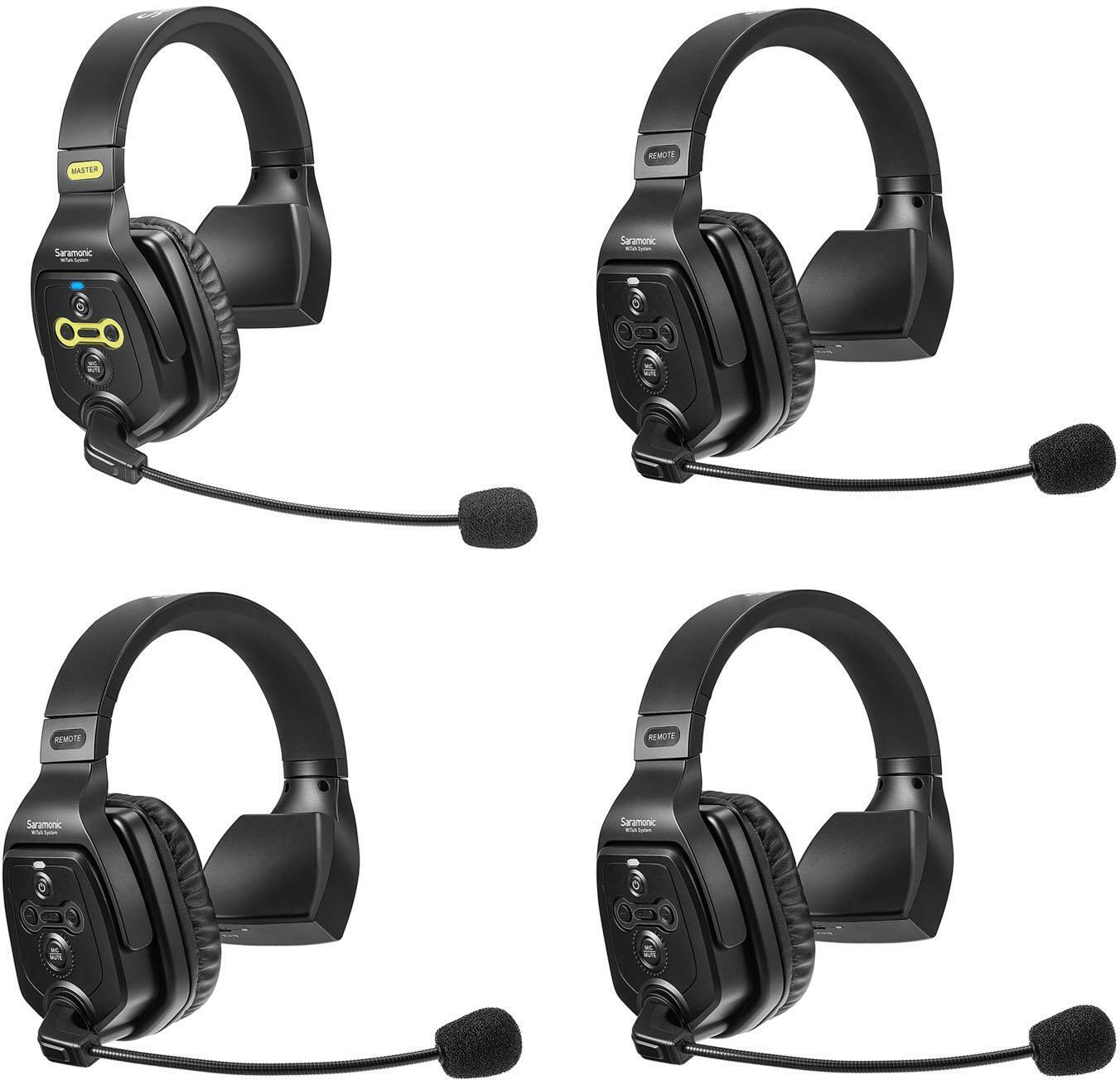 4 person headset online system