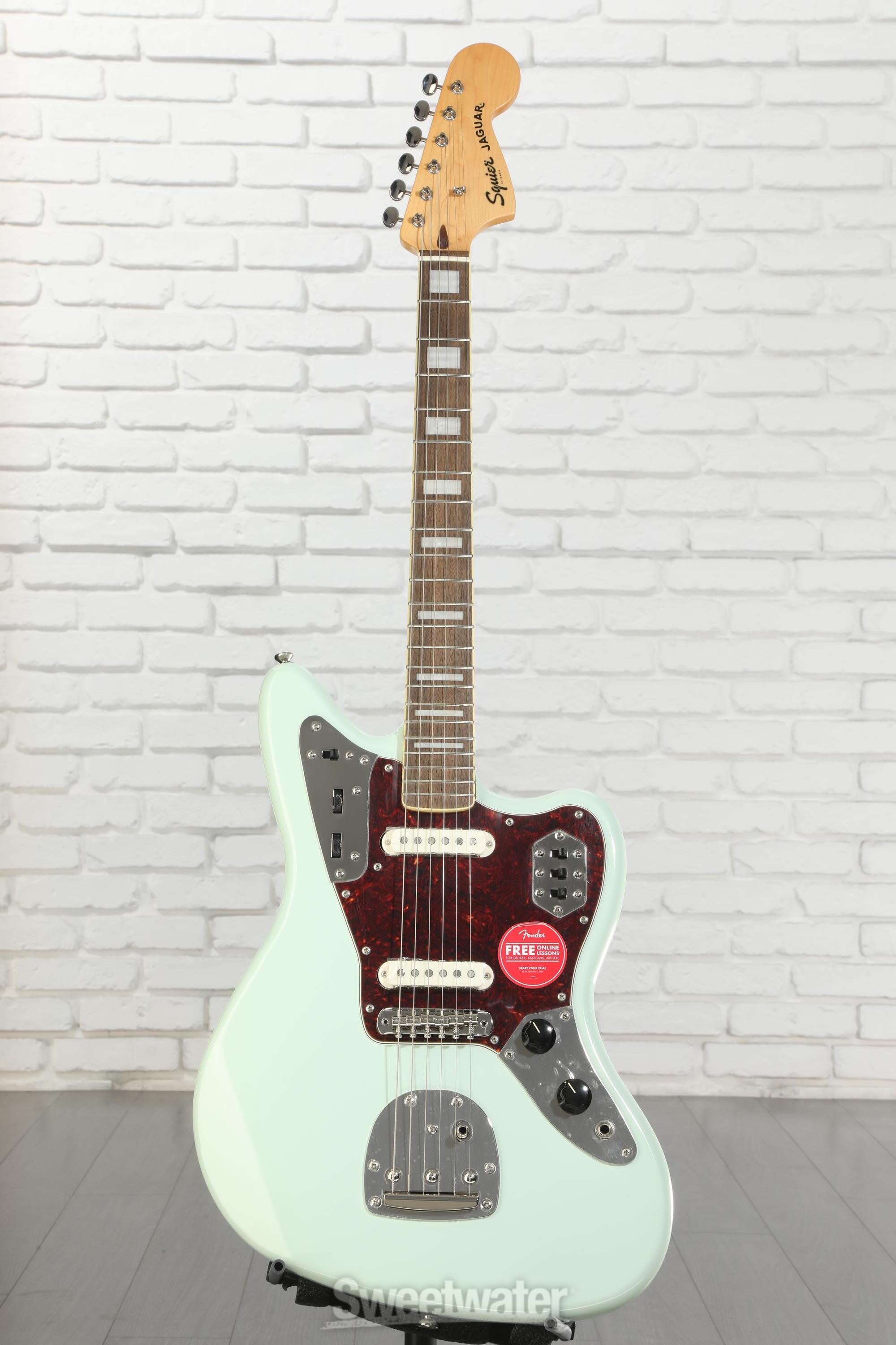 Squier Classic Vibe '70s Jaguar - Surf Green | Sweetwater