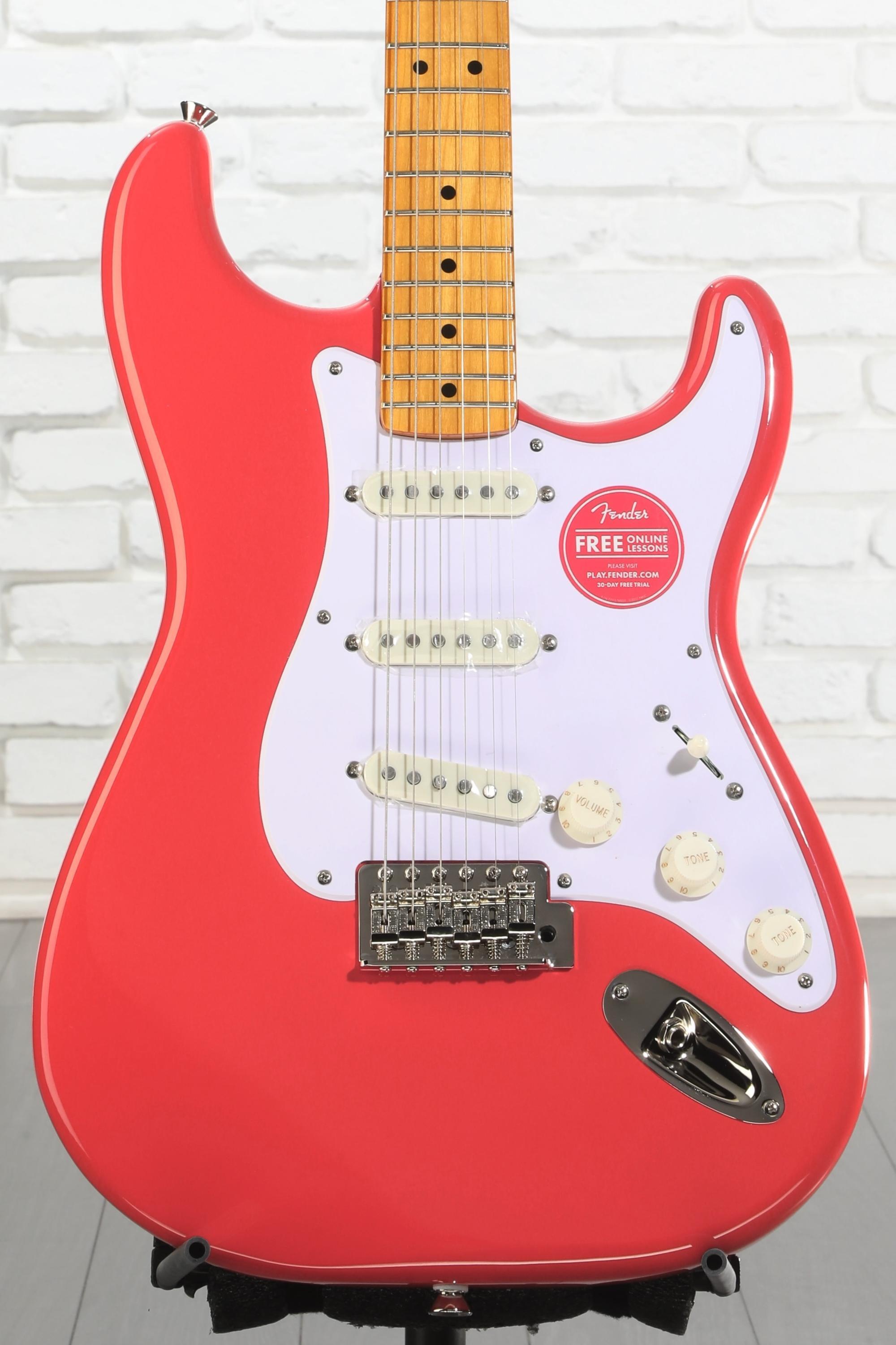 Squier Classic Vibe '50s Stratocaster - Fiesta Red | Sweetwater