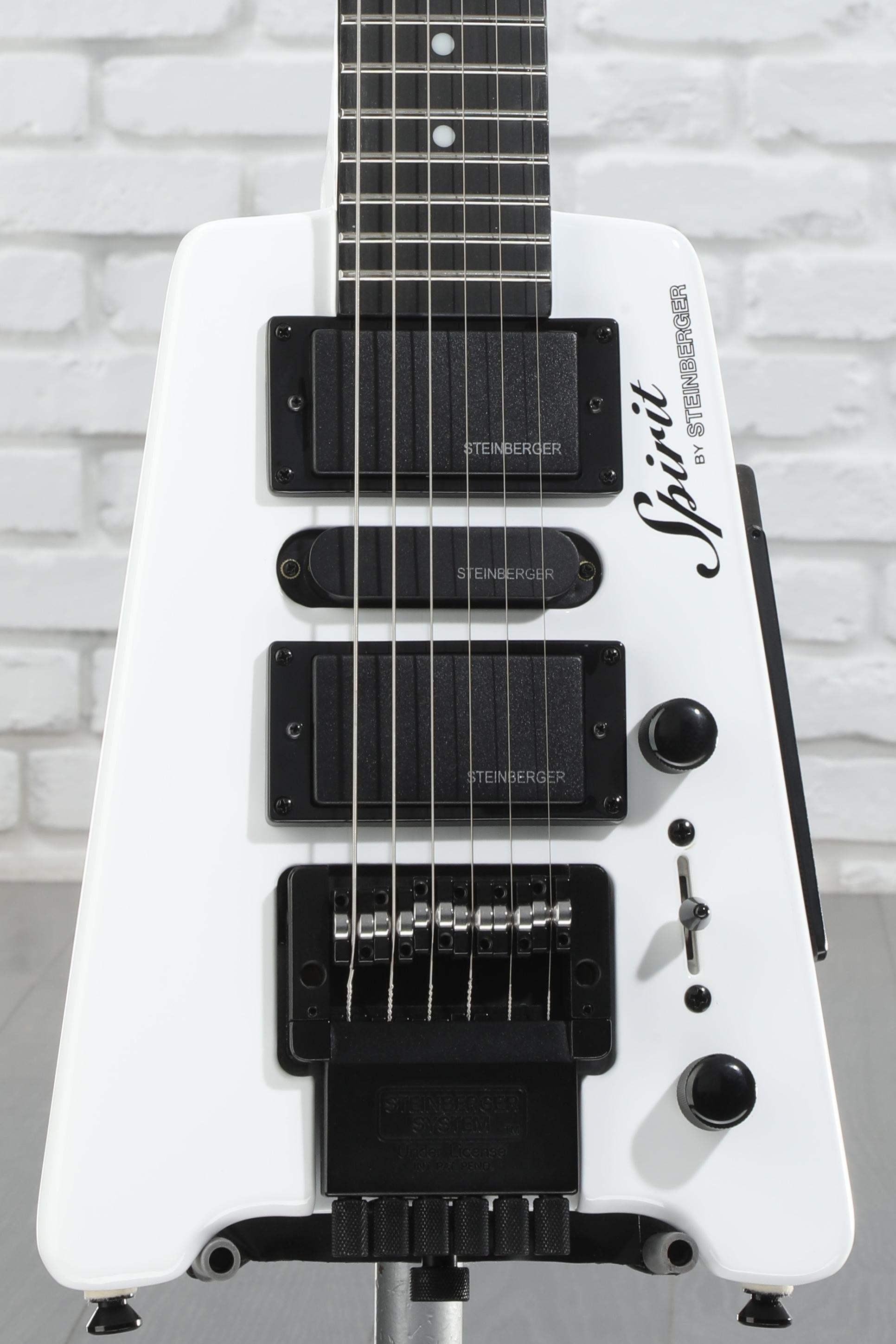 Steinberger Spirit GT-PRO Deluxe Electric Guitar - White Steinberger Spirit GT-PRO Deluxe Electric Guitar - White