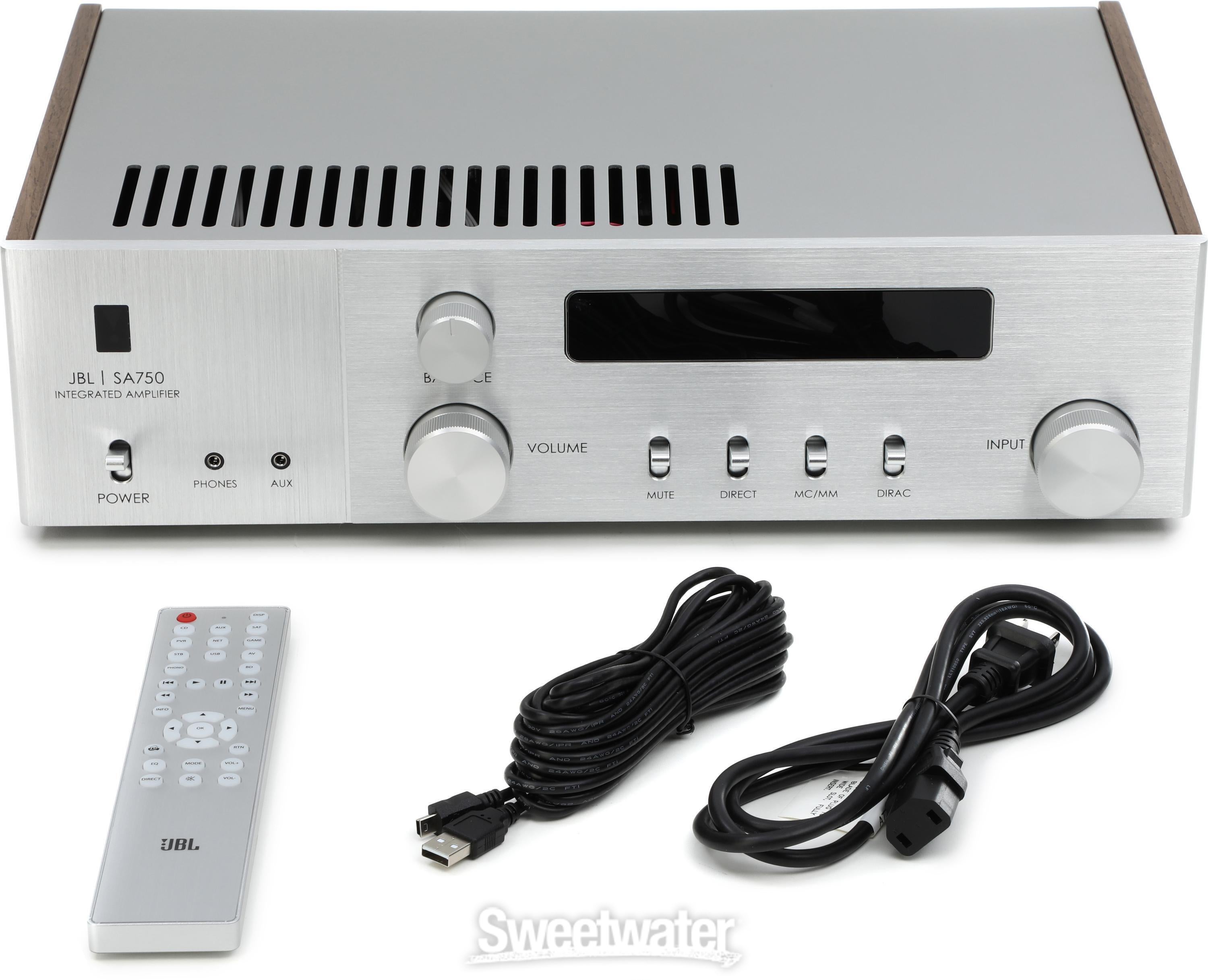 JBL Lifestyle SA750 220-watt 4-channel Streaming Integrated Stereo Amplifier