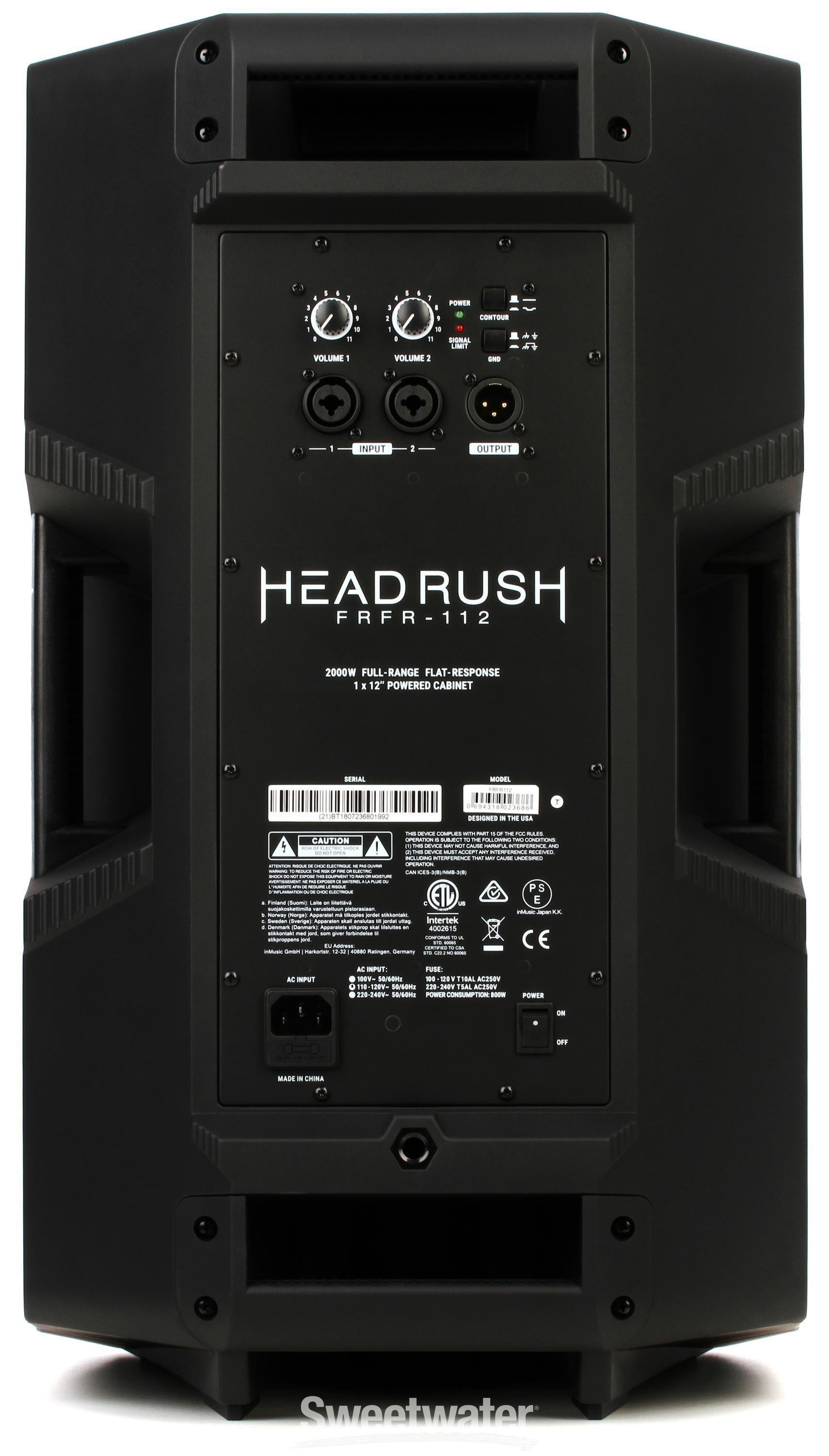 Headrush FRFR-112 2000-watt 1x12