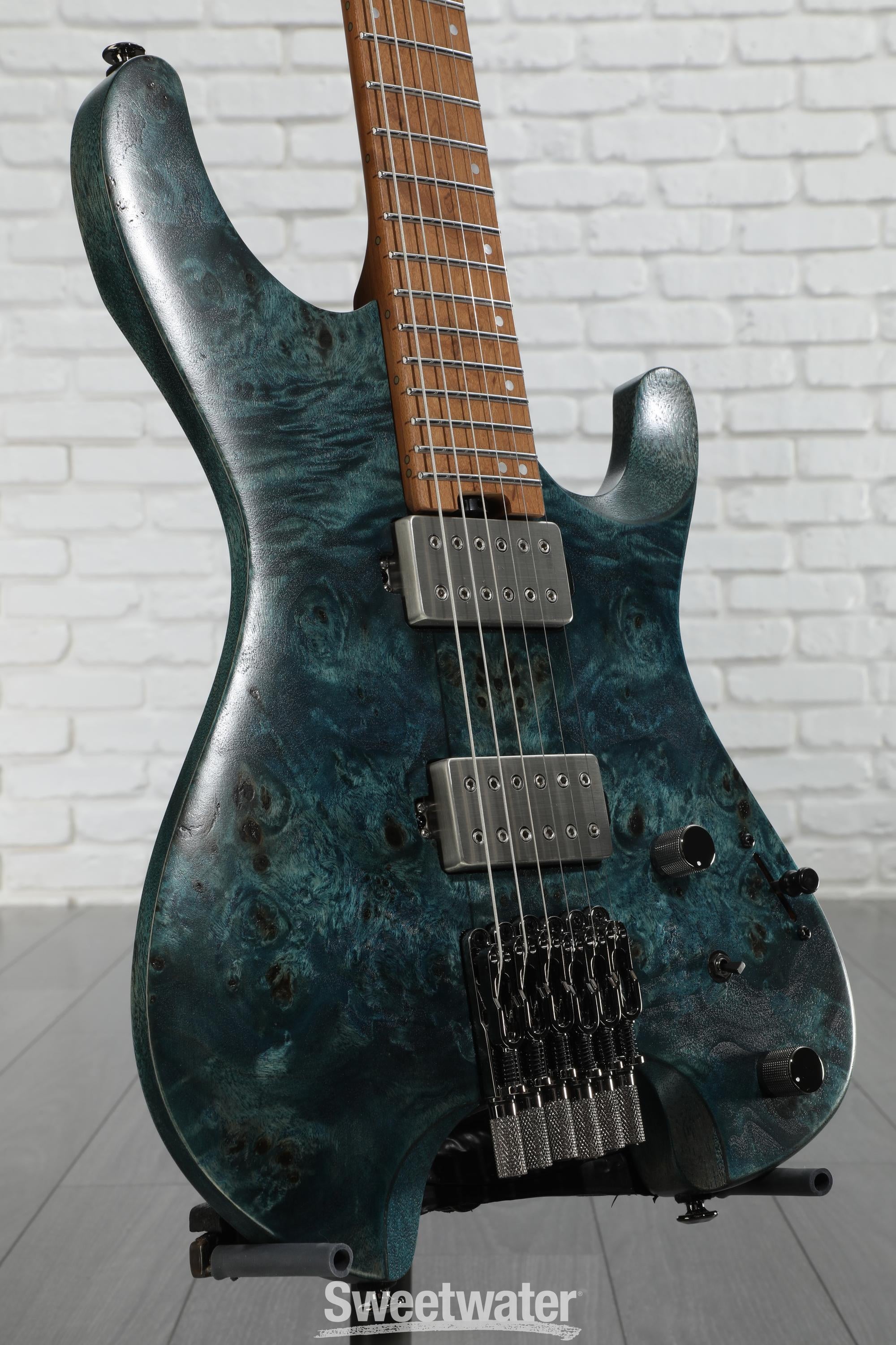 Ibanez Q52PB Electric Guitar - Cosmic Blue Low Gloss | Sweetwater