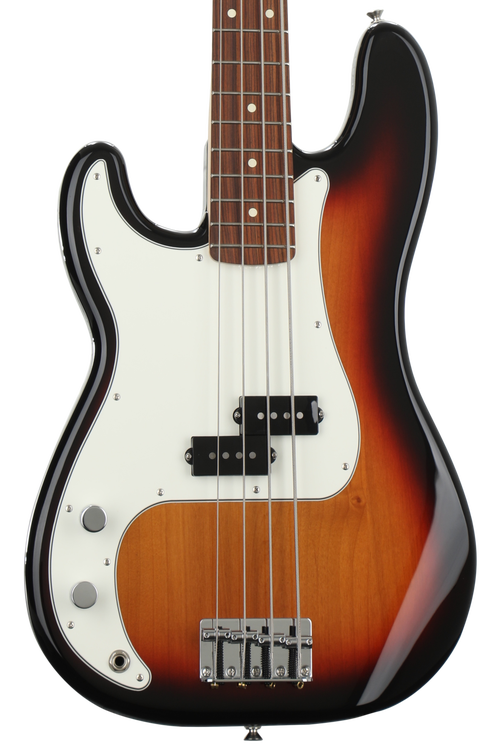 Fender p deals bass left handed