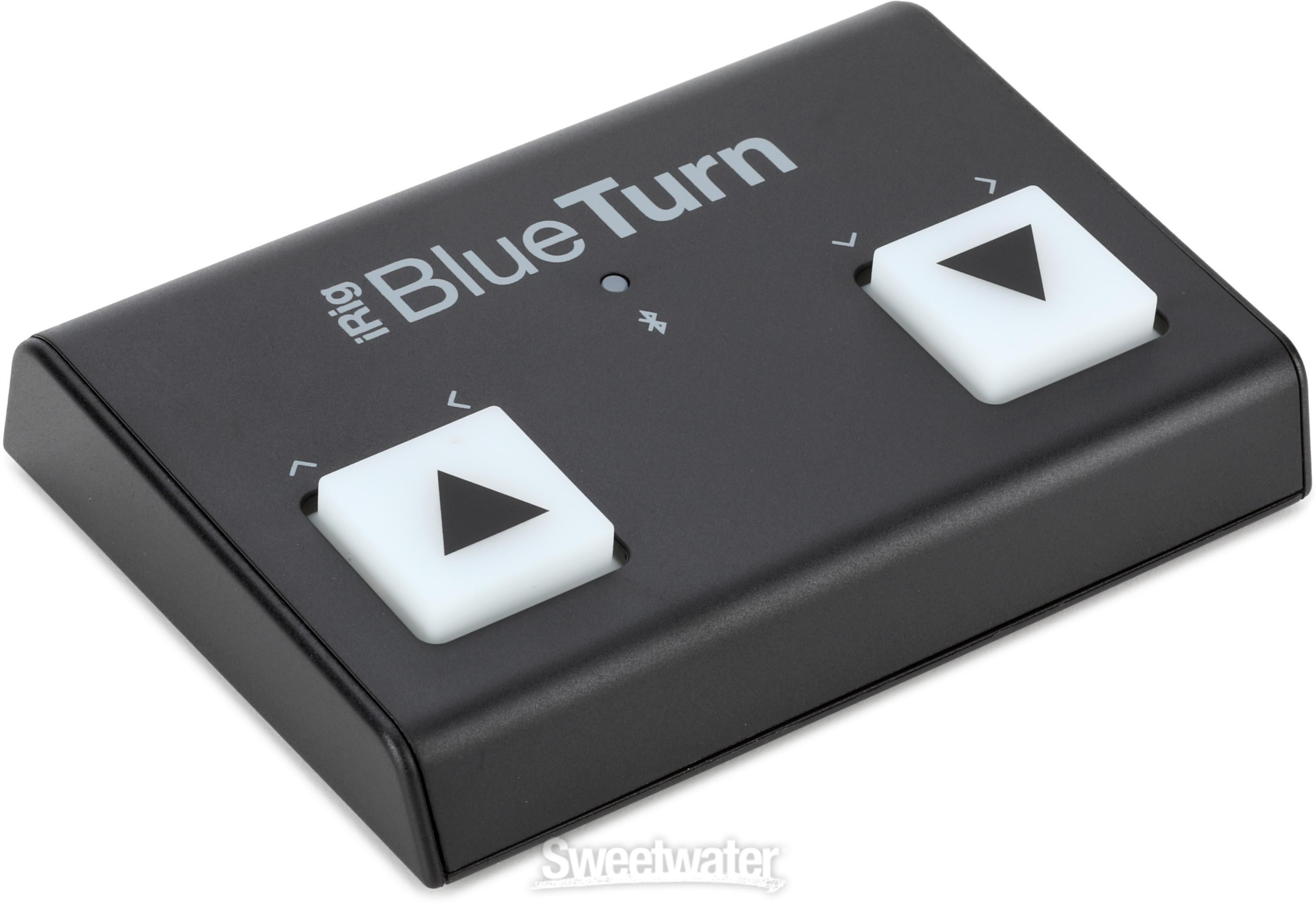 IK Multimedia iRig BlueTurn Bluetooth Page Turner Reviews | Sweetwater