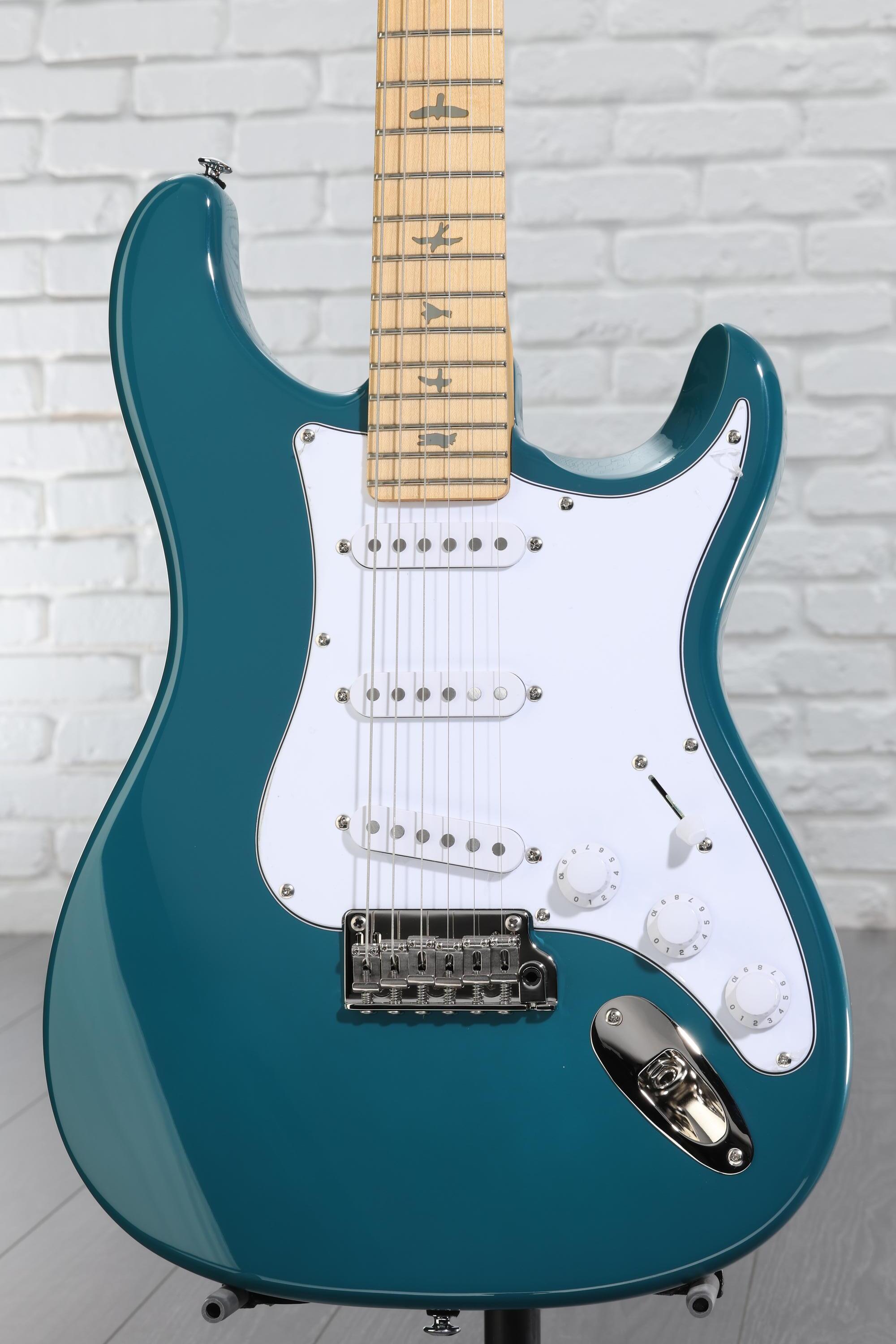 ギター PRS SE Silver Sky Nylon Blue PRS SE Silver Sky Electric Guitar - Nylon Blue with Maple