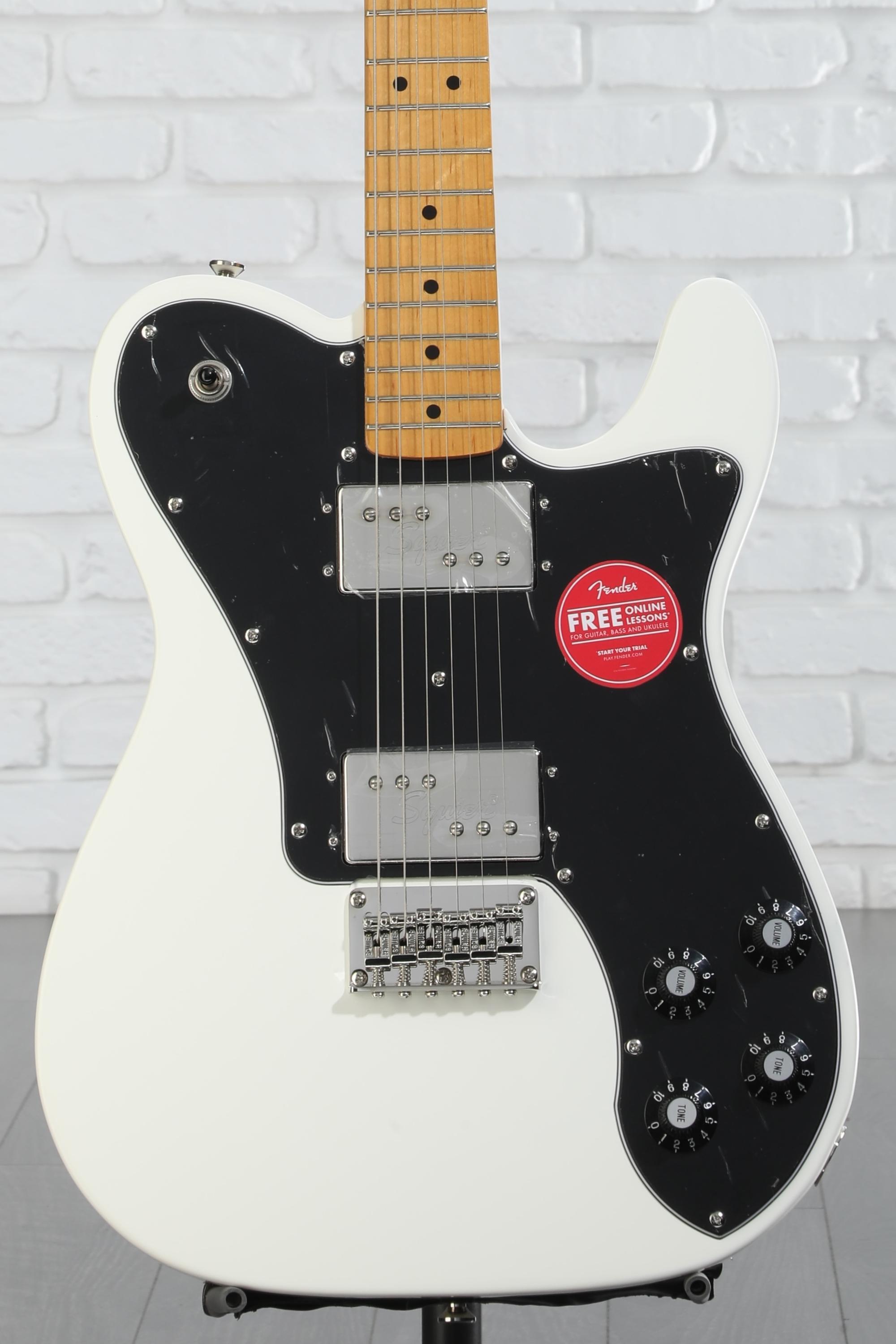 Squier Vintage Modified Telecaster Deluxe olympic white