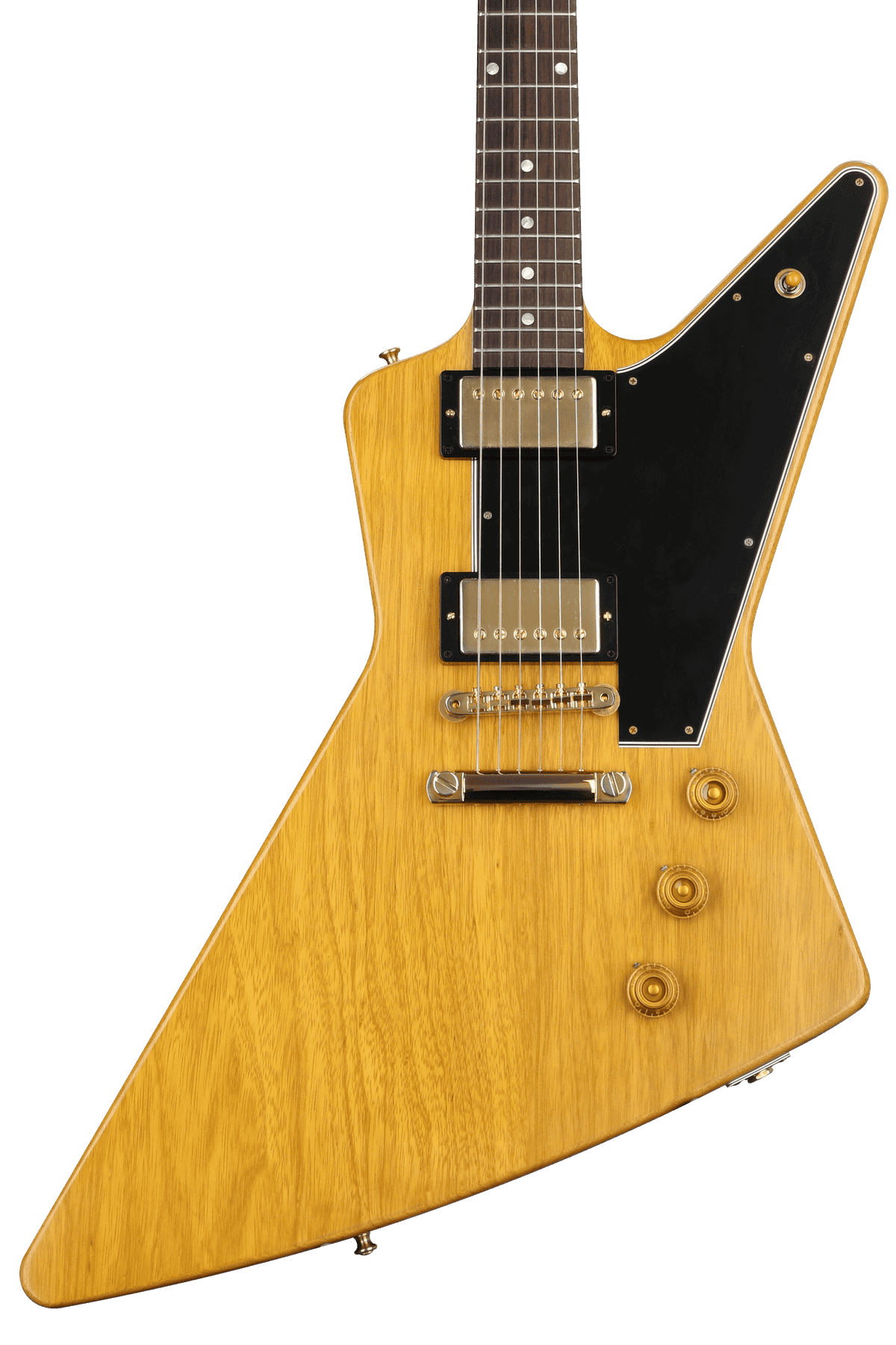 Gibson Custom 1958 Korina Explorer with Black Pickguard - Natural ...