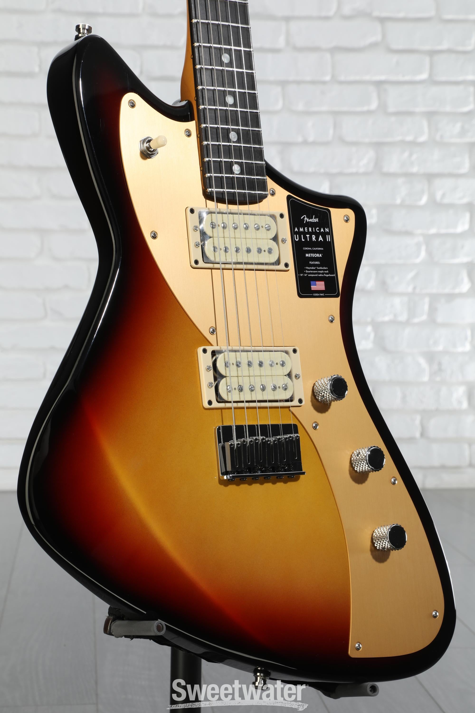 ナルト　Fender American Ultra Ⅱ Meteora Fender American Ultra II Meteora Electric Guitar