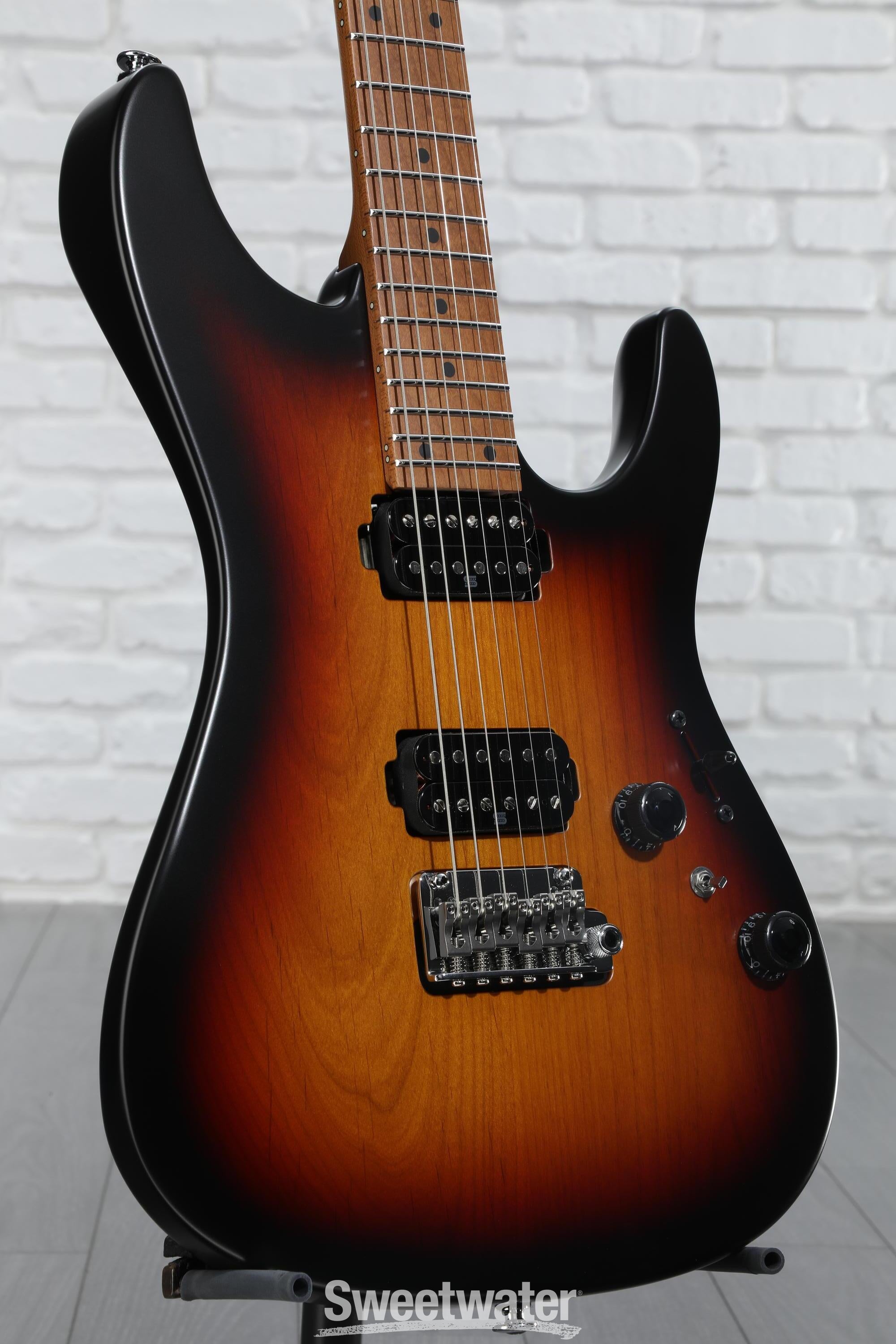 Ibanez Prestige AZ2402 Electric Guitar - Tri Burst Fade Flat