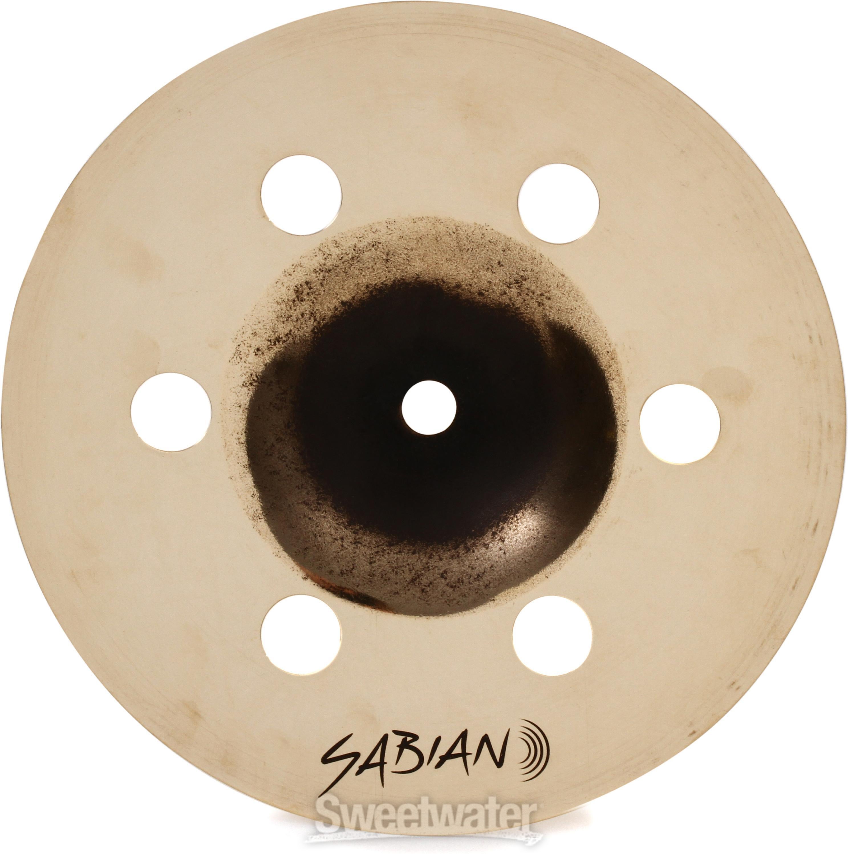 Sabian 8 inch AAX Air Splash Cymbal - Brilliant Finish | Sweetwater