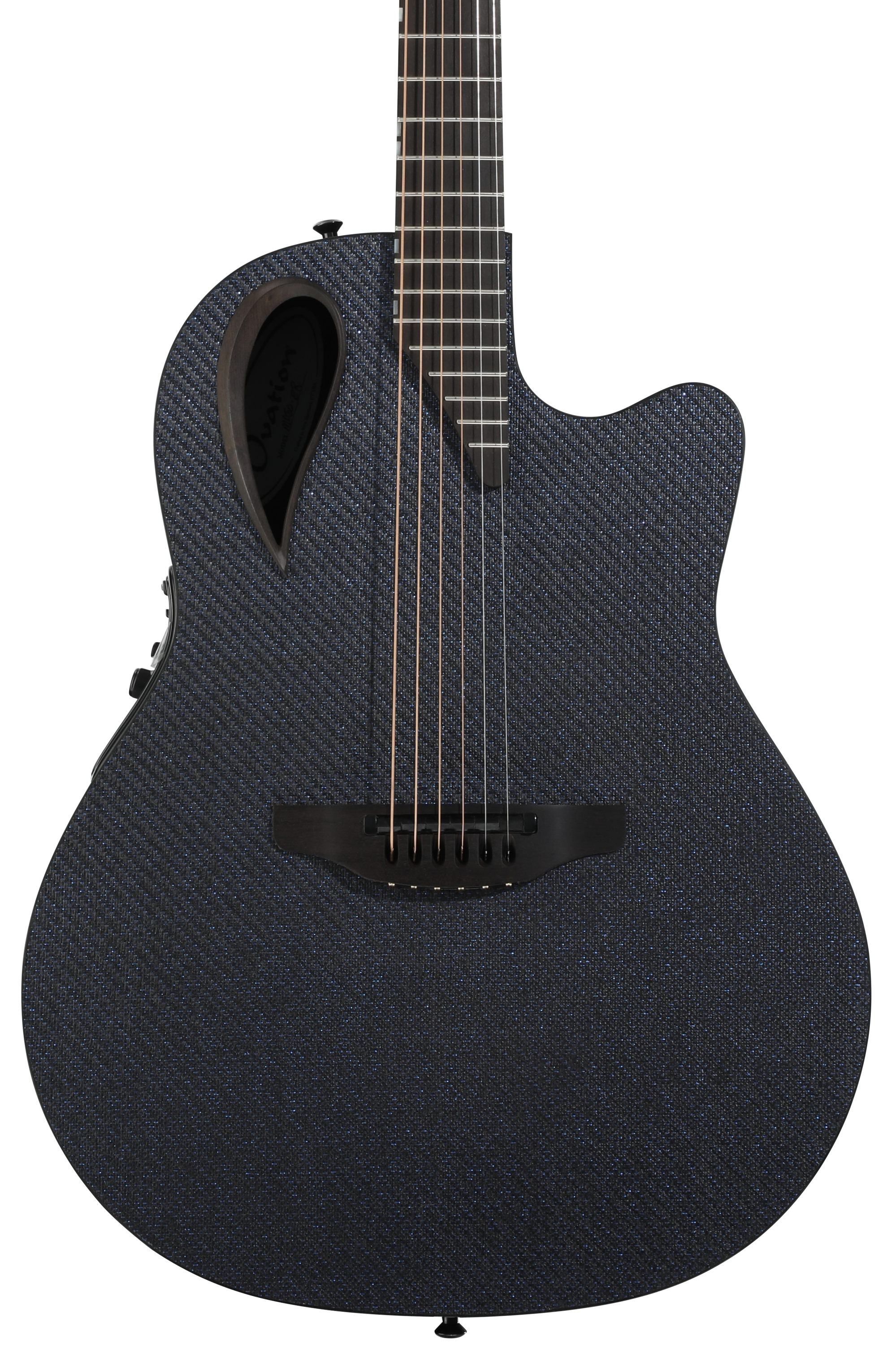 Ovation Adamas MD80-8R-G Mid-Depth Acoustic-electric Guitar - Blue