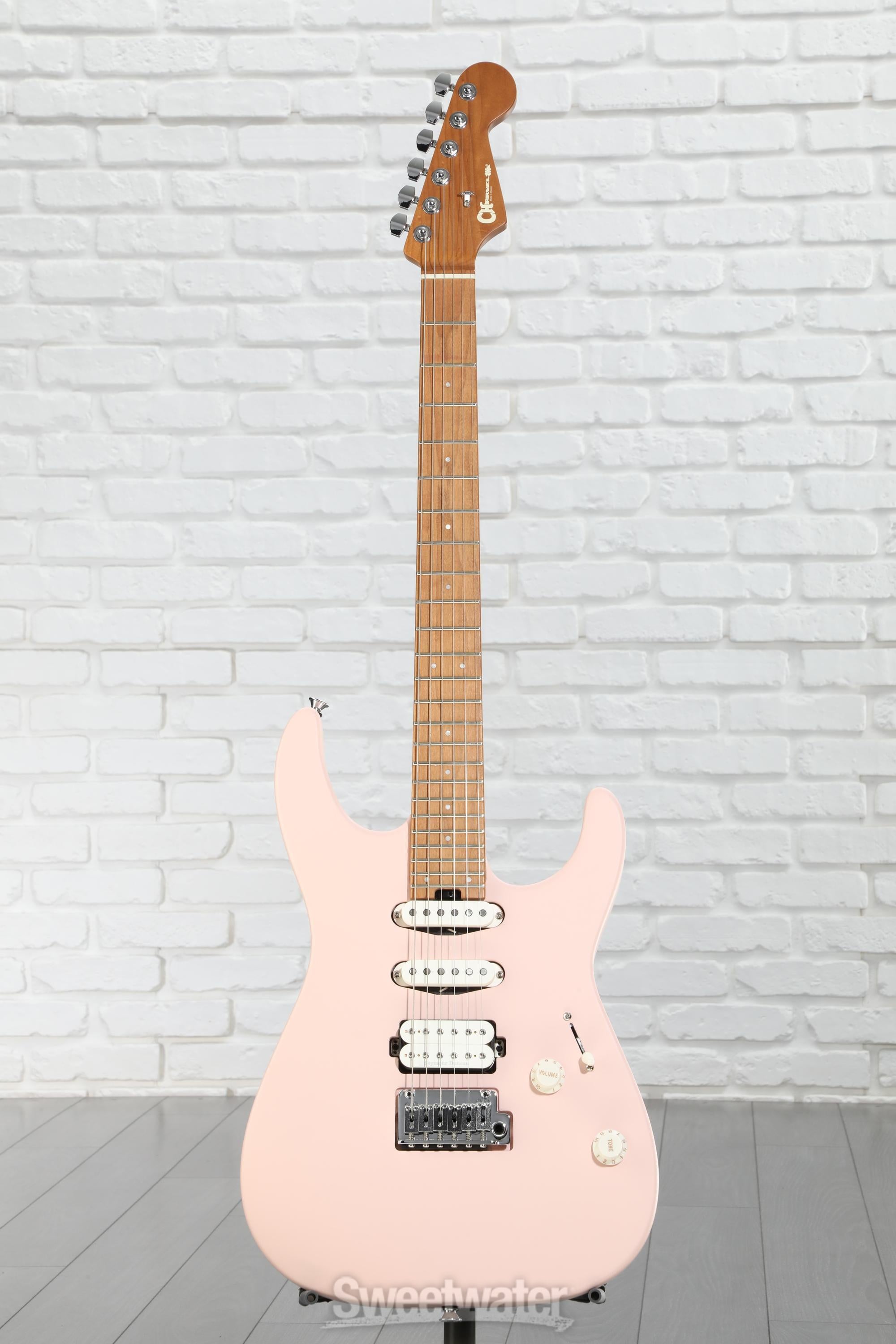 Charvel Pro-Mod DK24 HSS Electric Guitar - Shell Pink
