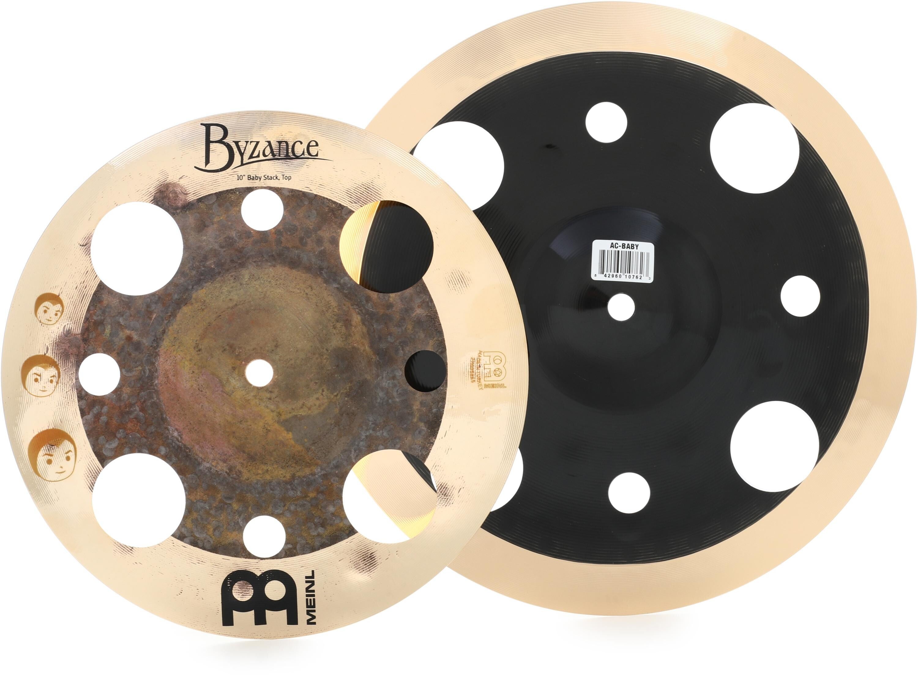 Meinl Cymbals Artist Concept Model Luke Holland Baby Stack Cymbals