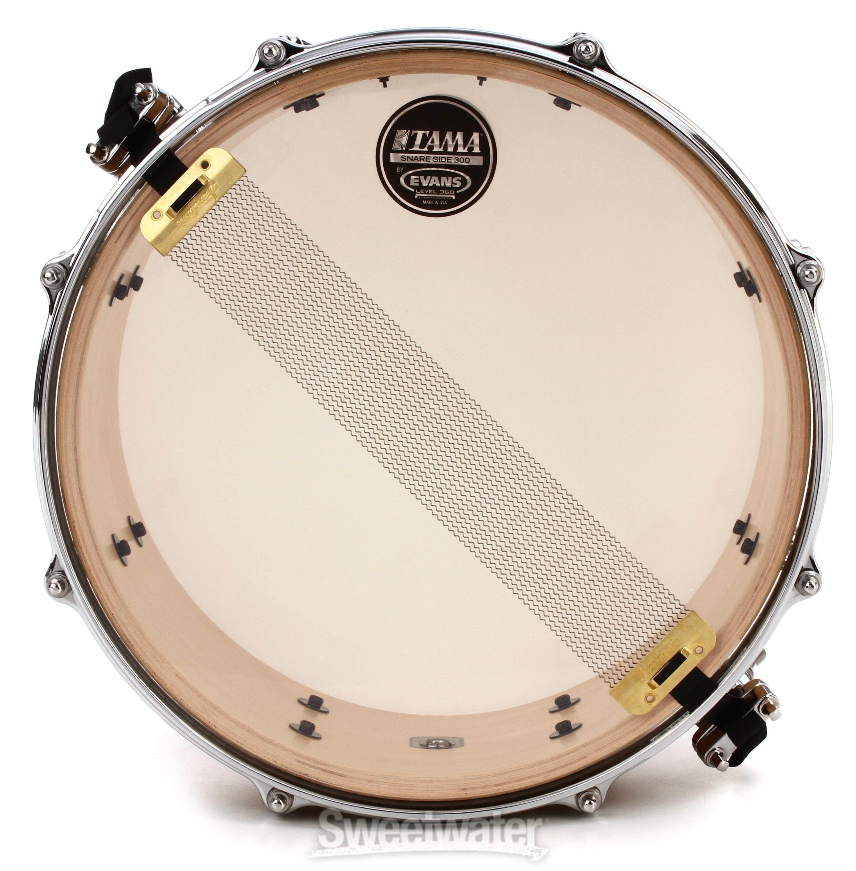 Tama S.L.P. G-Maple Snare Drum - 7 inch x 13 inch, Satin Tamo Ash