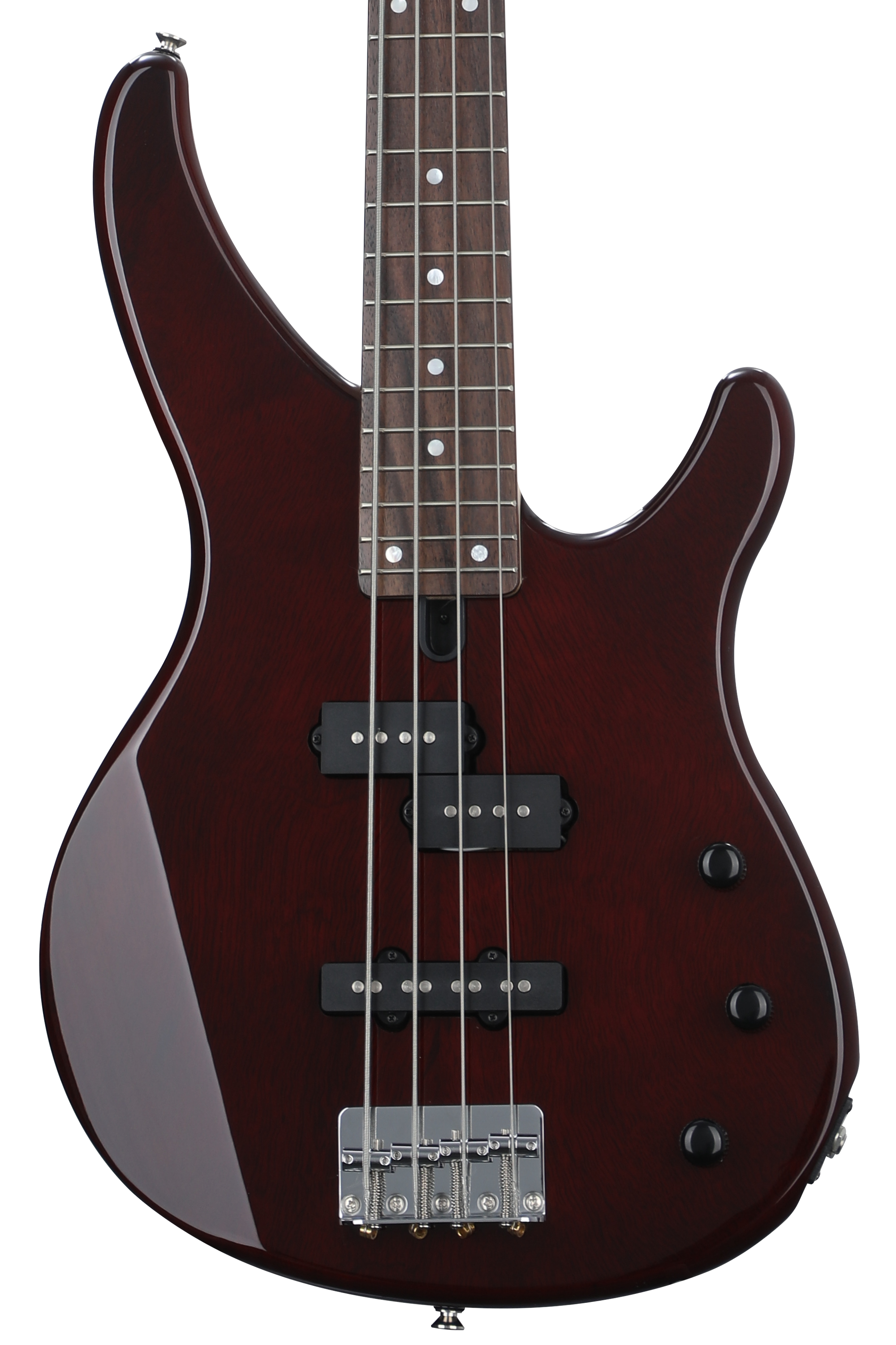Yamaha TRBX174EW 4-string Bass Guitar - Root Beer | Sweetwater