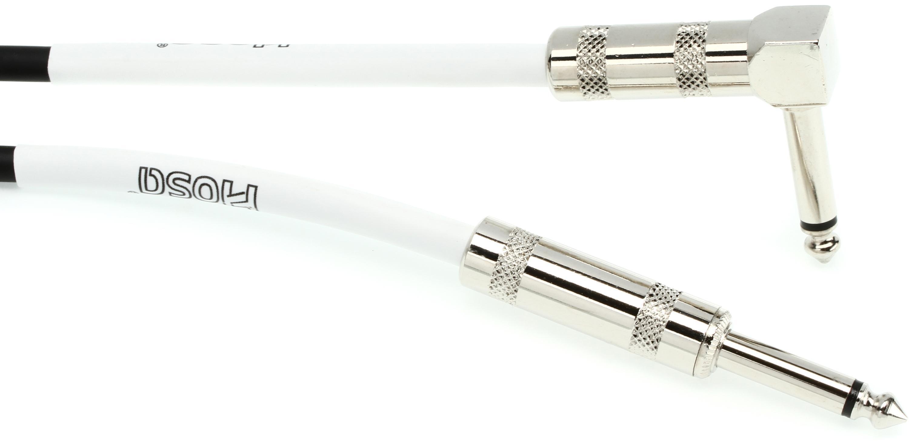 Photo of Hosa GTR-210R Straight to Right Angle Guitar Cable - 10 foot