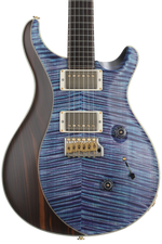 Photo of PRS Private Stock #8686 Owls in Flight Custom 24 Electric Guitar - Faded Aqua Violet Glow