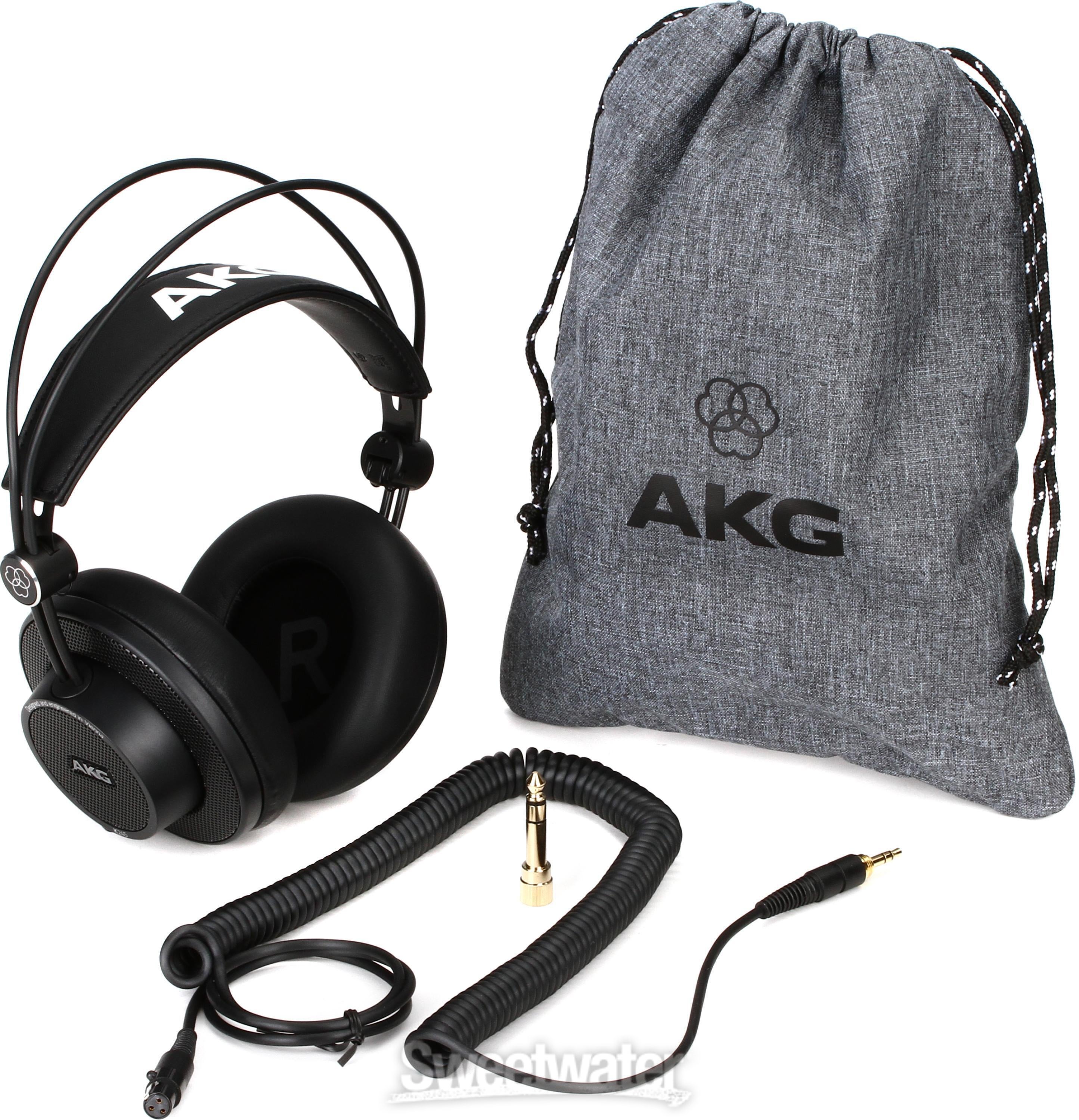 AKG K245 Open Back Foldable Headphones Reviews Sweetwater