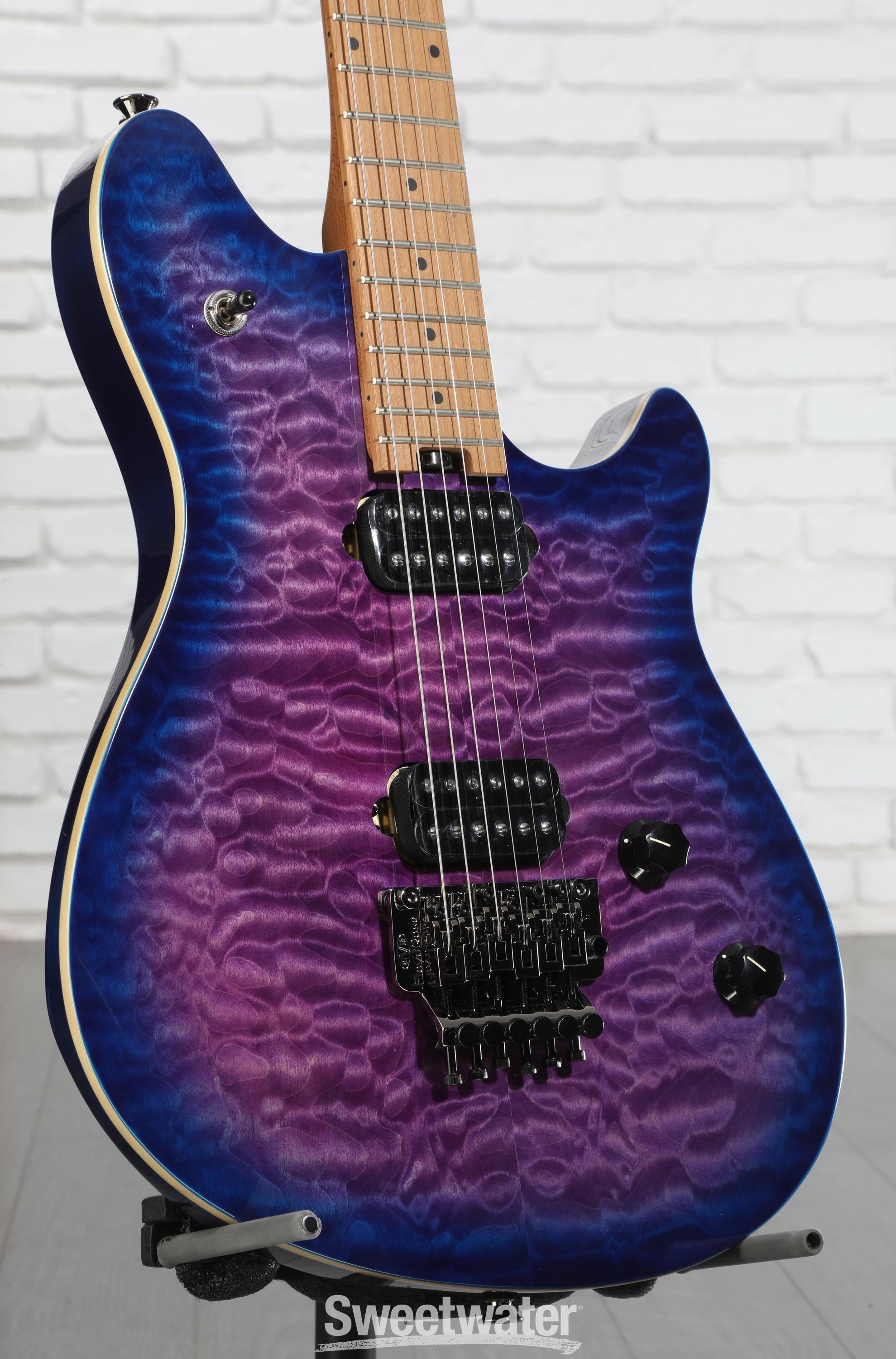 EVH Wolfgang Standard QM Electric Guitar - Northern Lights