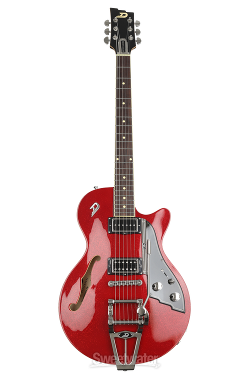 Duesenberg Starplayer TV Semi-hollowbody Electric Guitar - Red