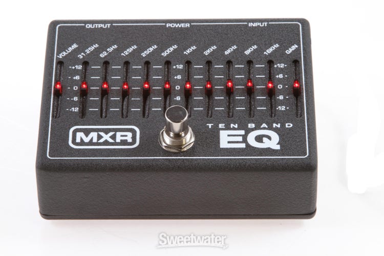 MXR M108 10 Band Graphic EQ Reviews | Sweetwater 