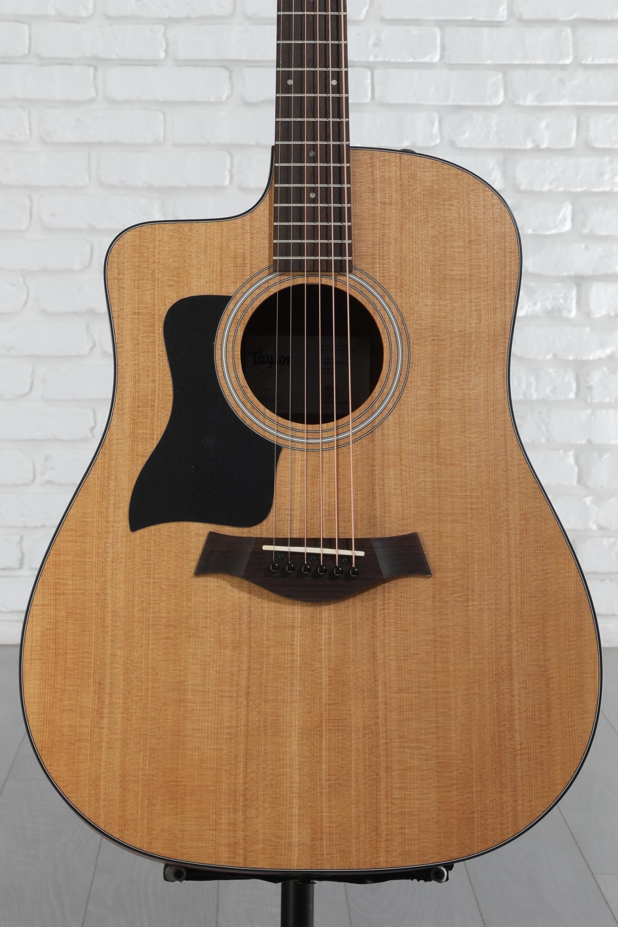 Taylor 110ce Left-handed Acoustic-electric Guitar - Natural
