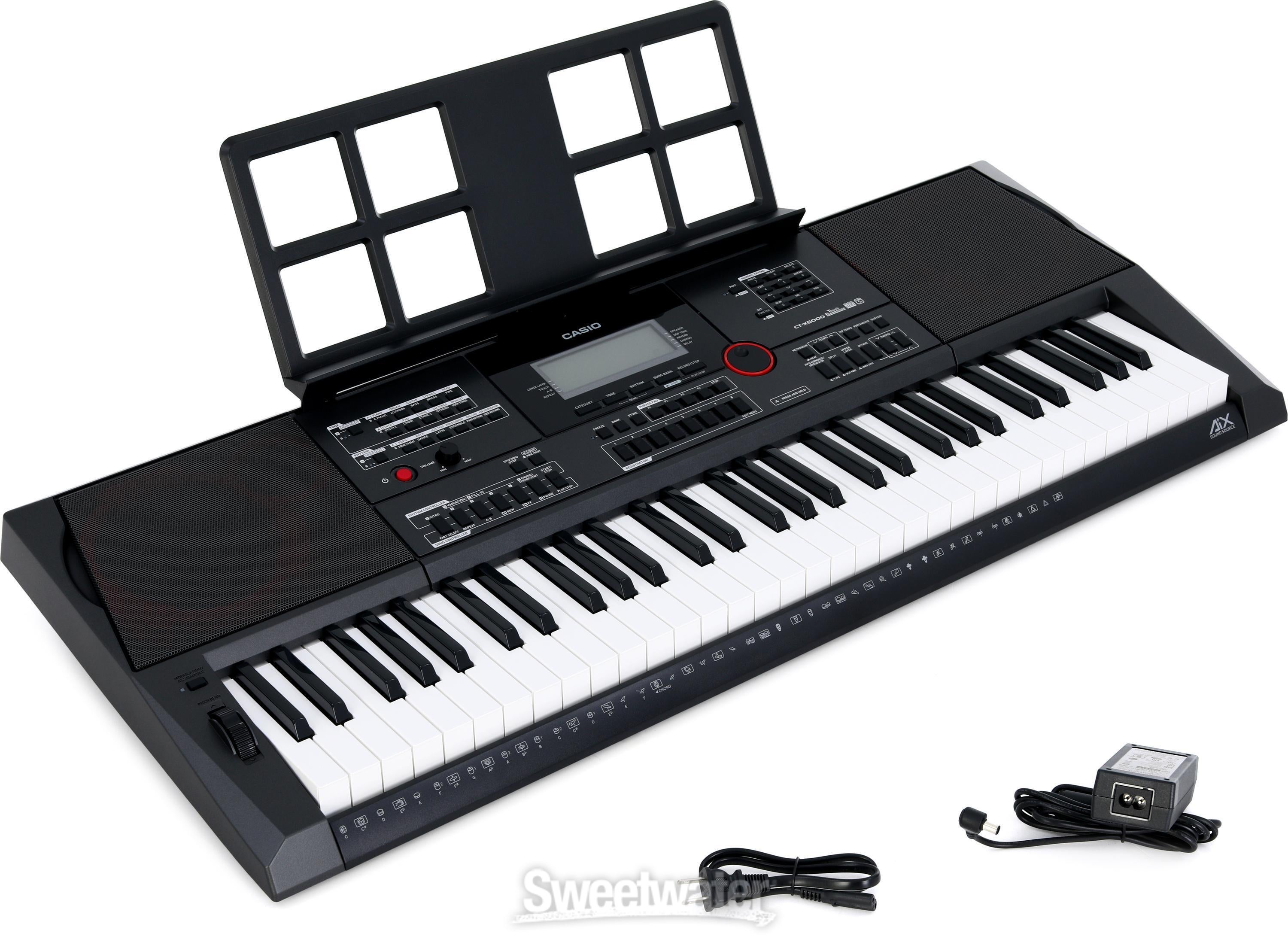 Casio CT-X5000 61-key Portable Arranger Keyboard | Sweetwater