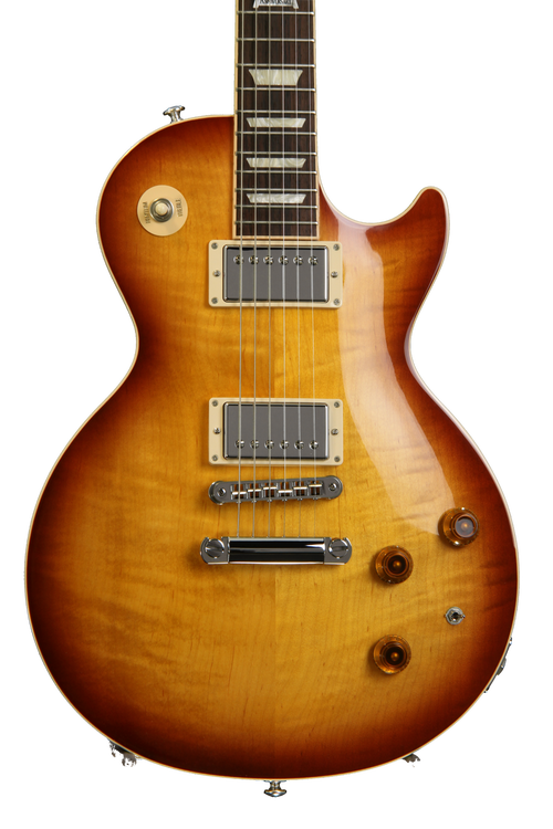 Gibson Les Paul Standard Light Flame - Honeyburst, A+ Figured Top |  Sweetwater