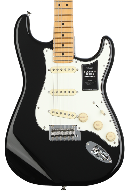 Fender Player II Series Stratocaster 黒 Fender Player II Stratocaster Electric Guitar - Black with