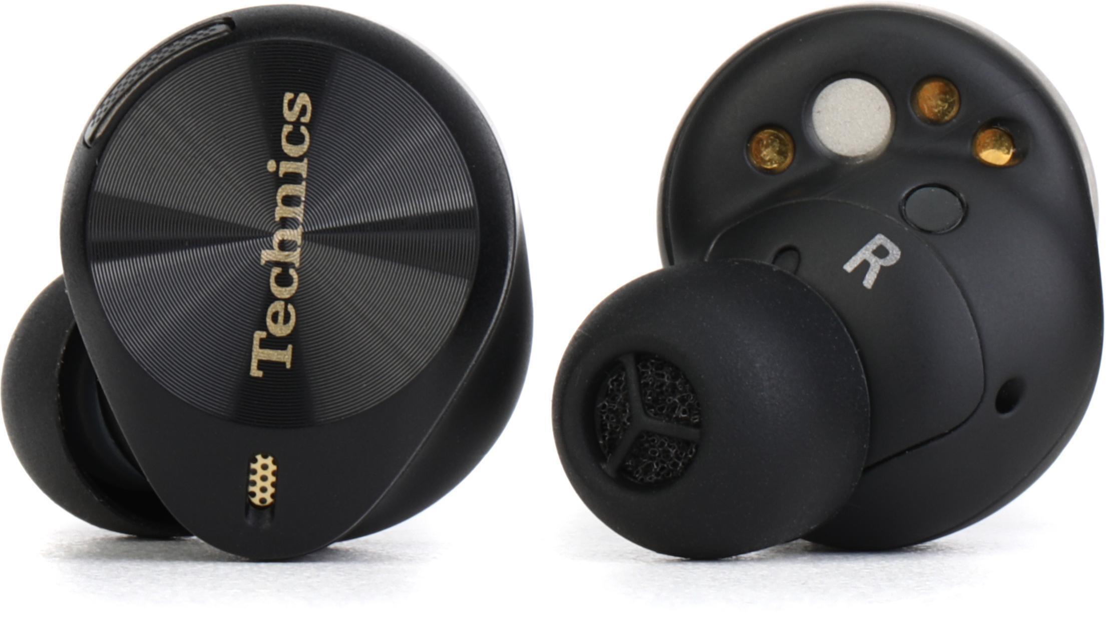 Technics AZ80 ブラック Technics AZ80 True Wireless Noise-canceling Earbuds - Black