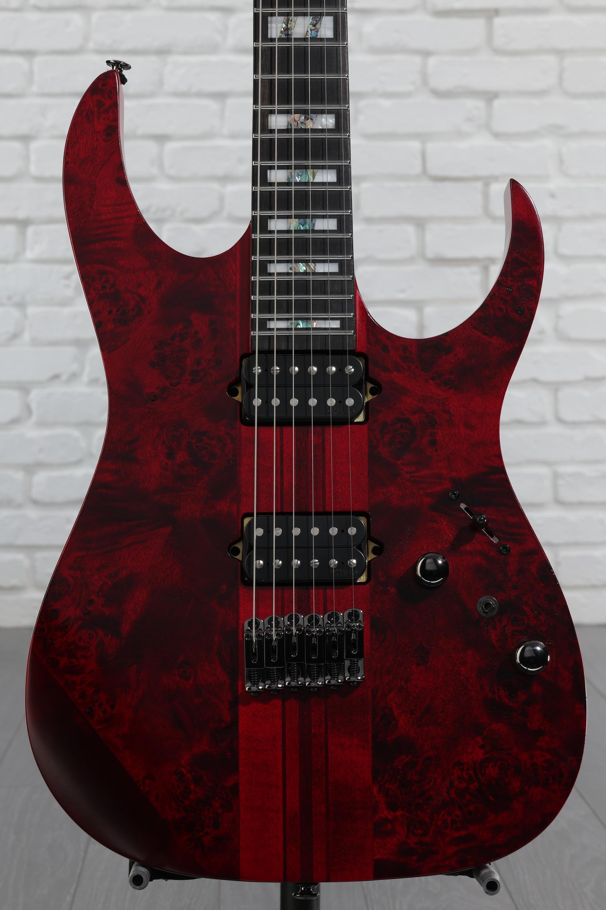 Ibanez Premium RGT1221PB Electric Guitar - Stained Wine Red