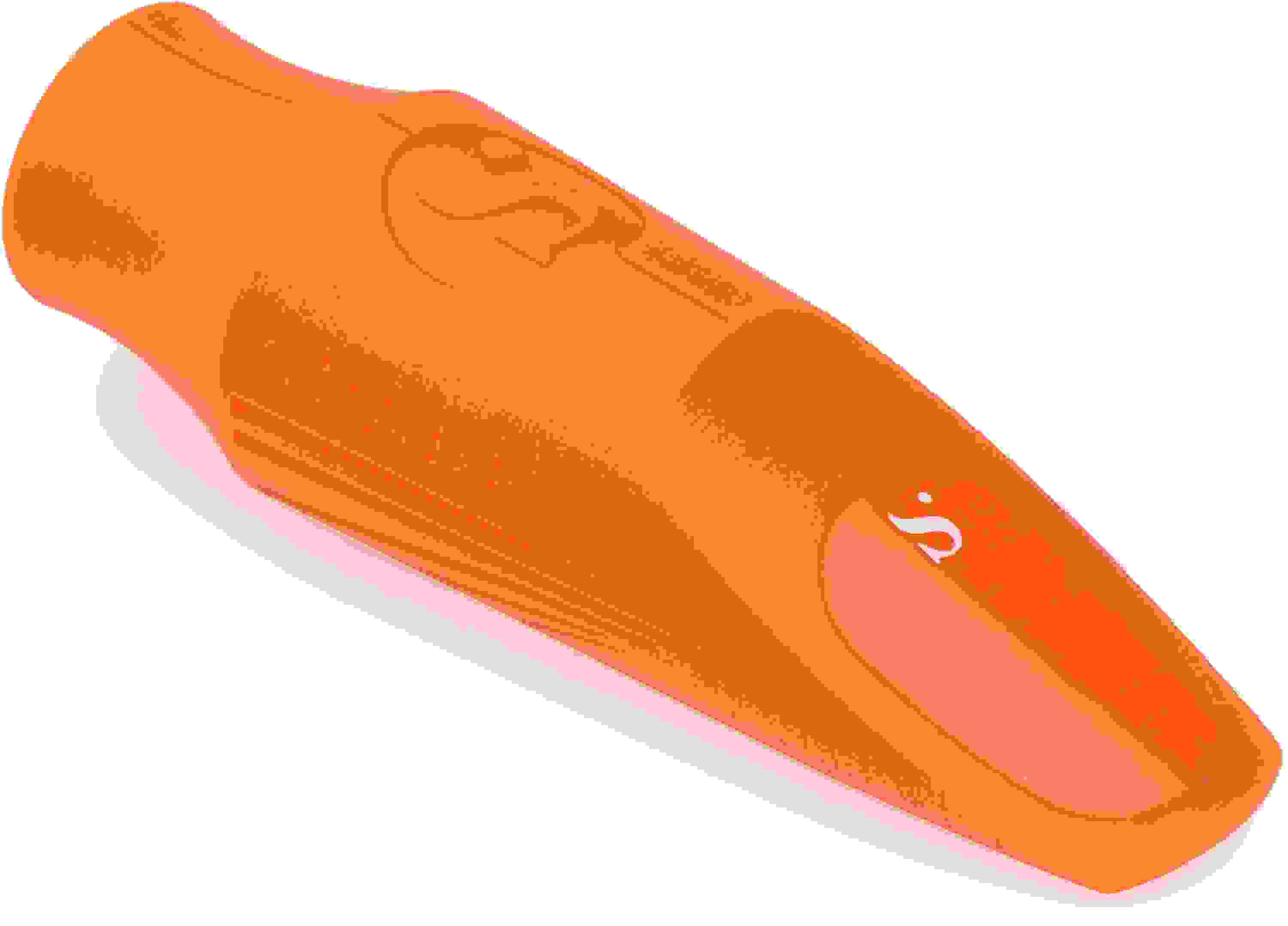 Syos Originals Spark Alto Saxophone Mouthpiece - 7, Lava Orange