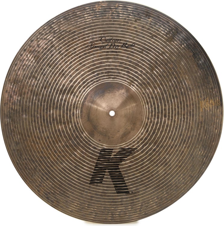 Zildjan K custom【Dry Complex 煩わしい Ride Ⅱ】22㌅ 