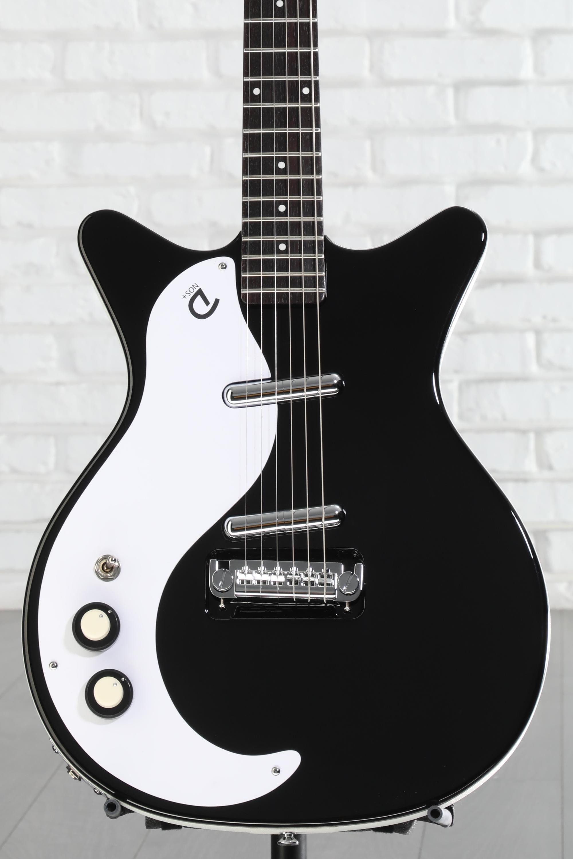 Danelectro '59M NOS+ Left-Handed Electric Guitar - Black | Sweetwater