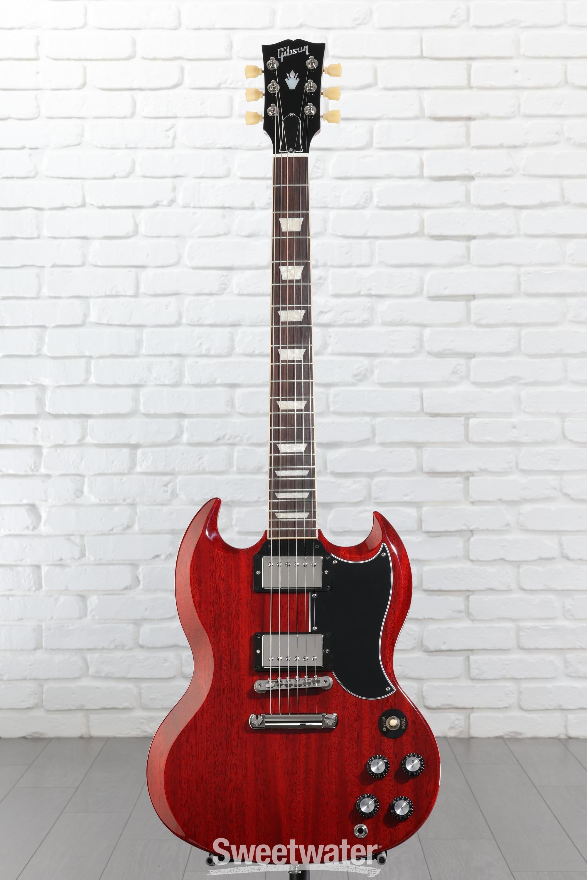 Gibson SG Standard '61 Electric Guitar - Vintage Cherry | Sweetwater